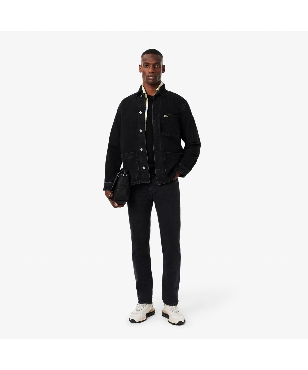라코스테(LACOSTE) 남성 캐시미어 크루넥 스웨터 AH3136-55N 031
