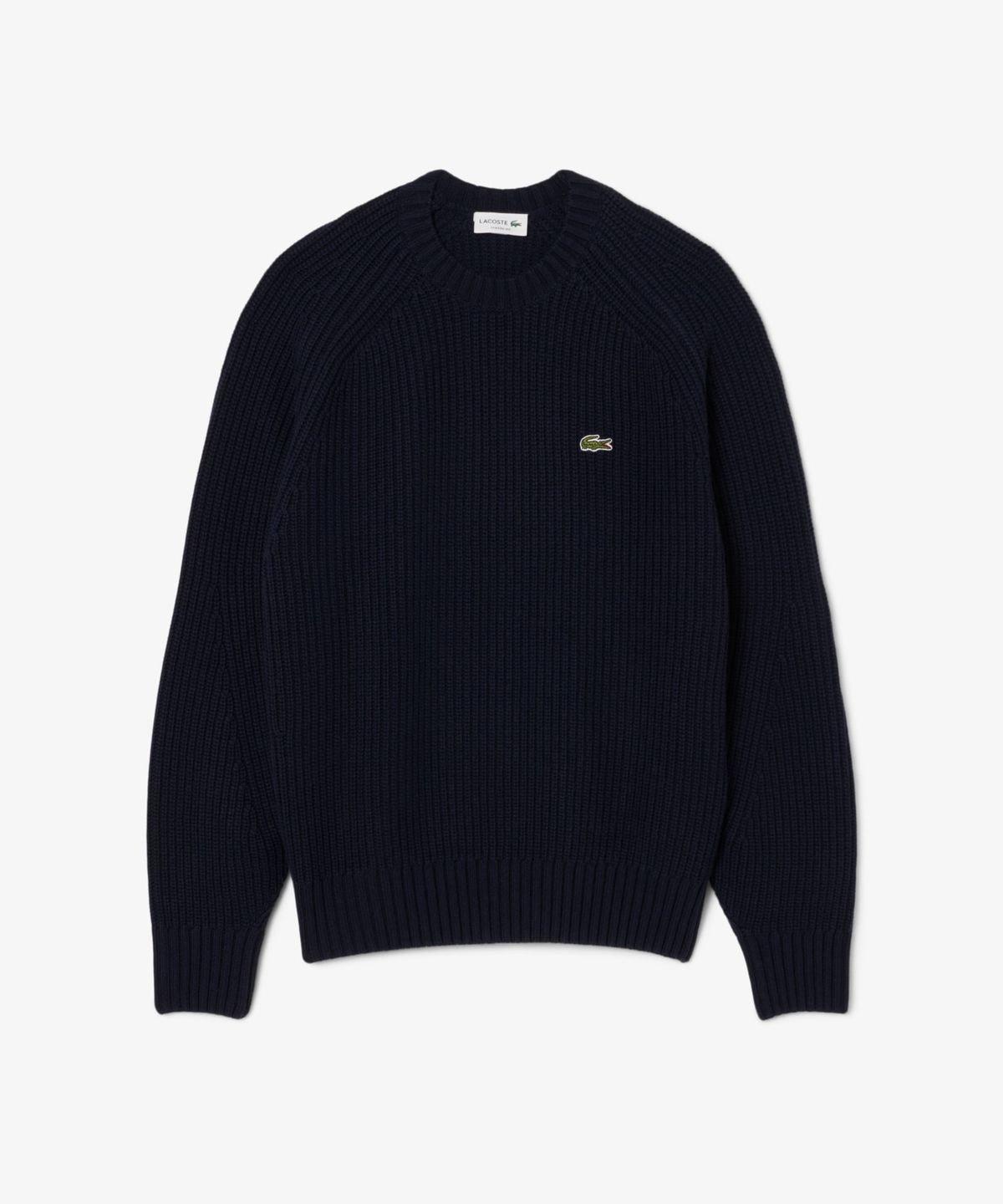 라코스테(LACOSTE) 남성 립조직 크루넥 스웨터 AH3142-55N 166