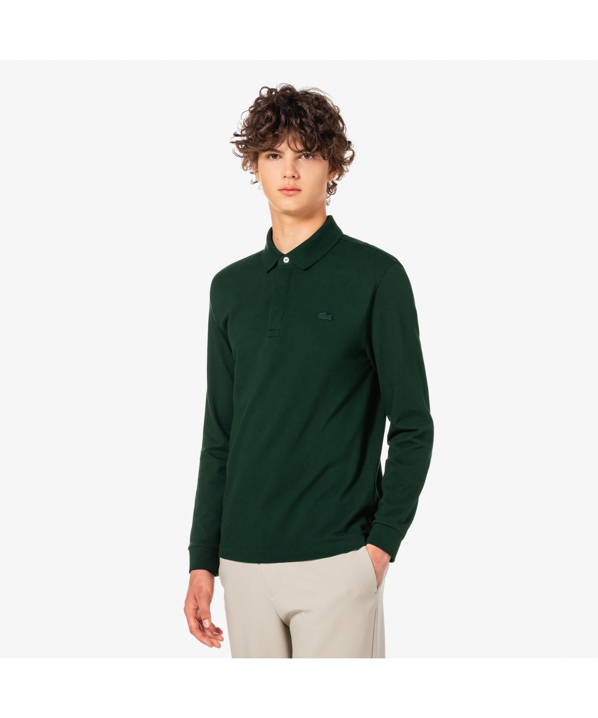 라코스테(LACOSTE) 남성 PARIS 긴팔 폴로셔츠 PH248E-55N YZP