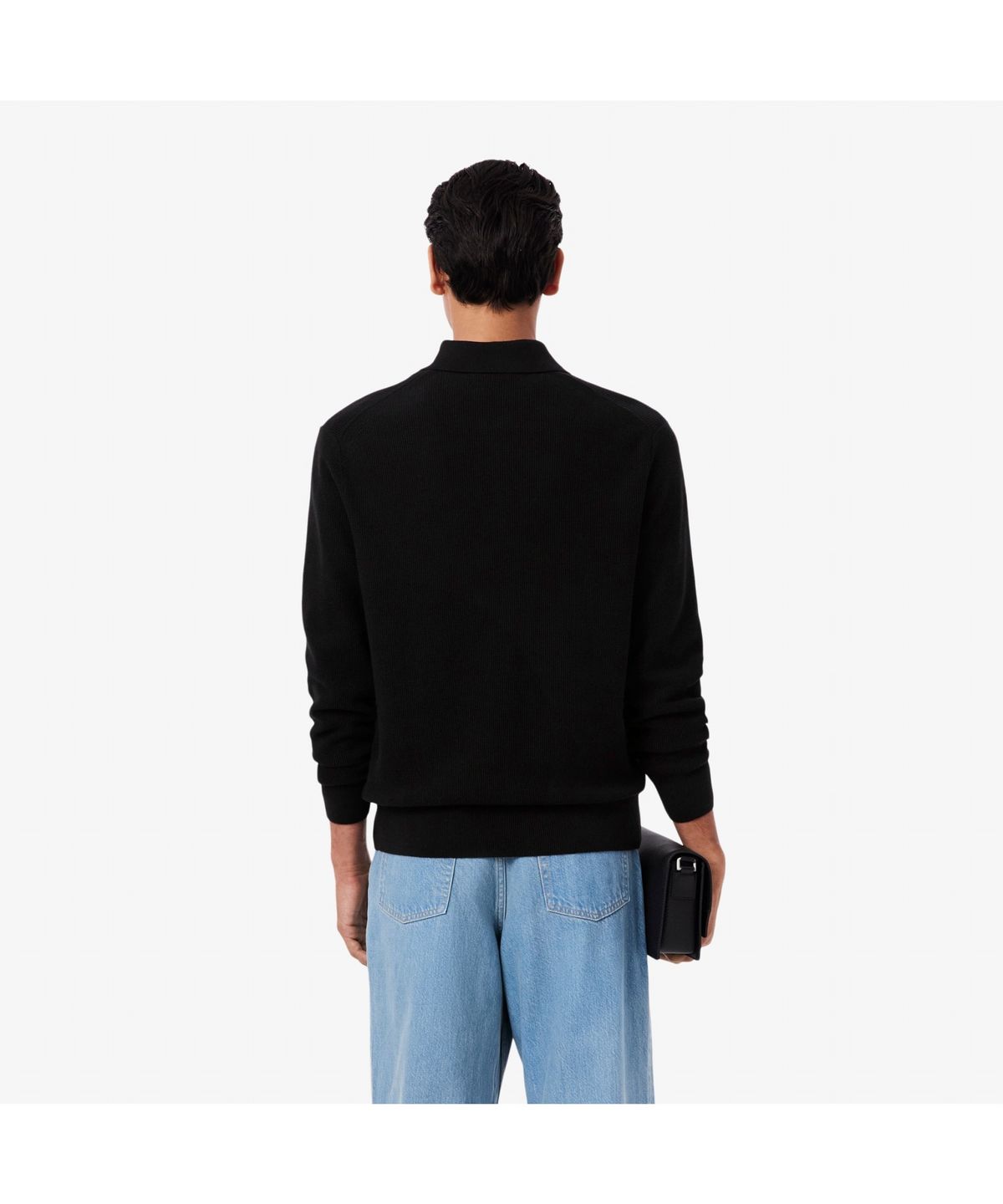 라코스테(LACOSTE) 남성 울코튼 반집업 카라 스웨터 AH5187-55N 031