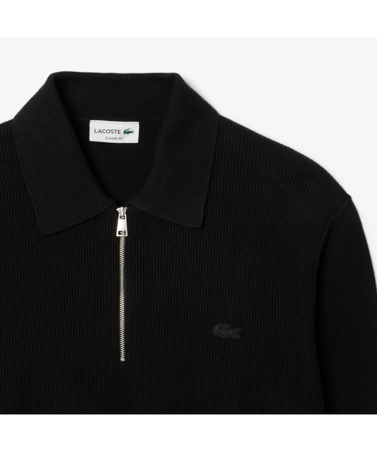 라코스테(LACOSTE) 남성 울코튼 반집업 카라 스웨터 AH5187-55N 031