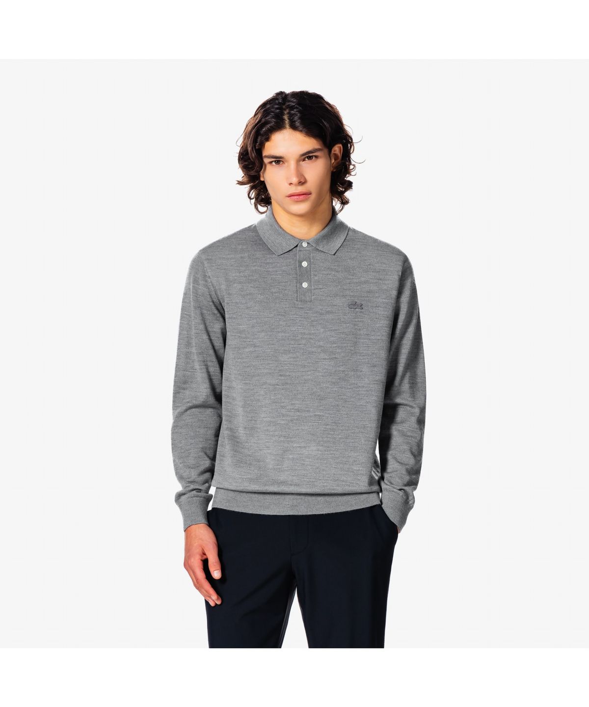 라코스테(LACOSTE) 남성 긴팔 폴로 스웨터 AH880E-55N CCA