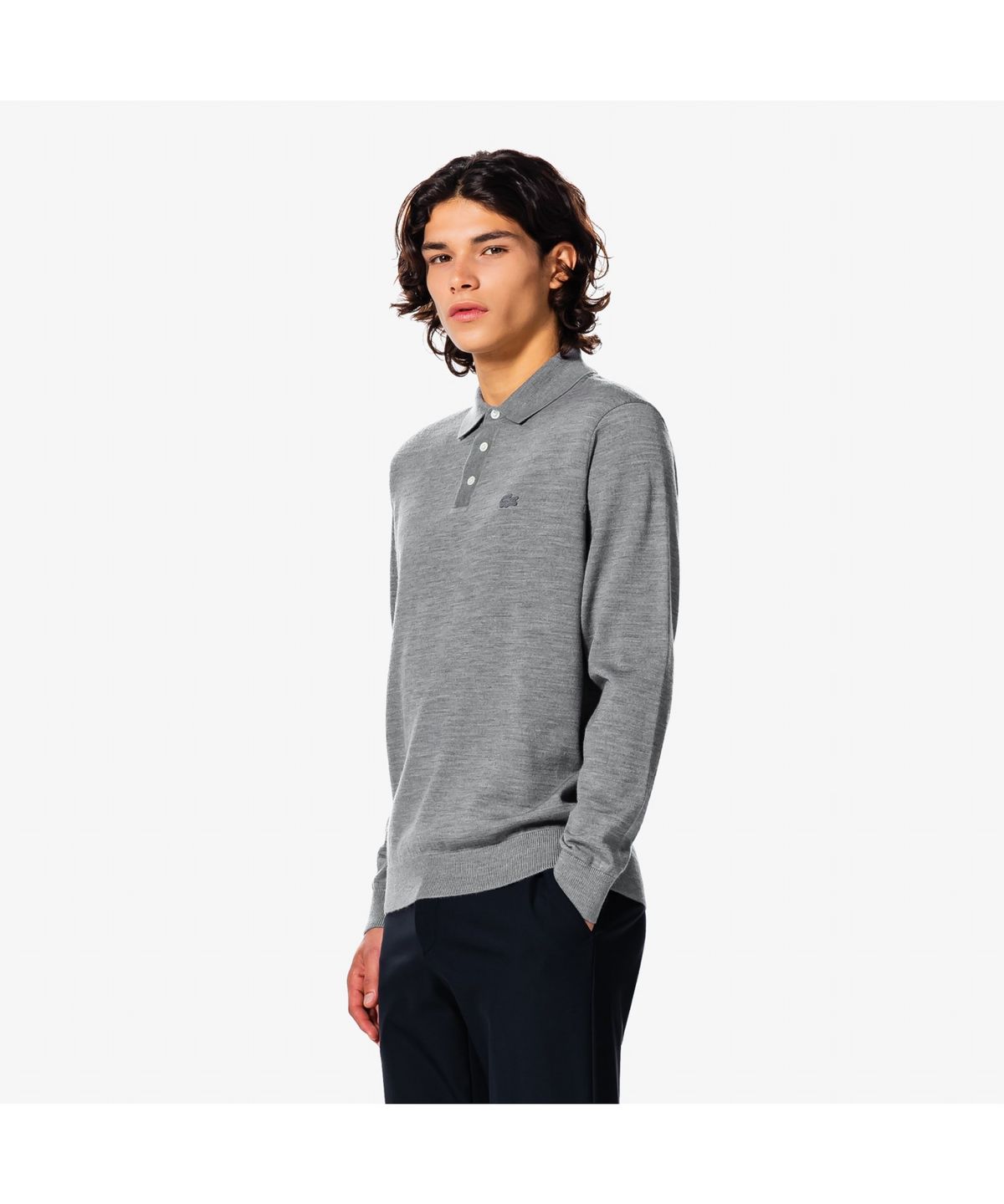 라코스테(LACOSTE) 남성 긴팔 폴로 스웨터 AH880E-55N CCA