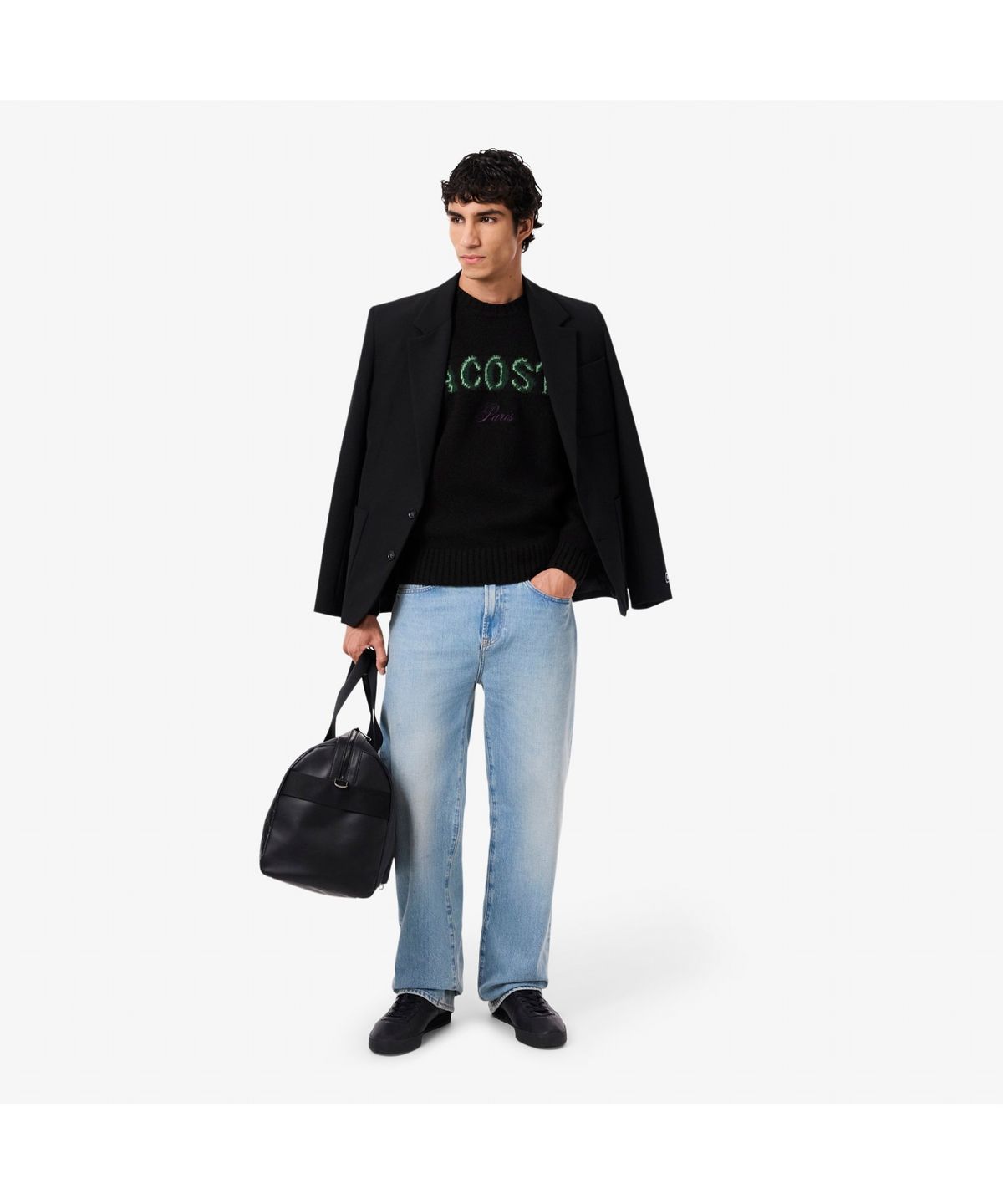 라코스테(LACOSTE) 남성 홀리데이 크루넥 스웨터 AH5202-55N XIY