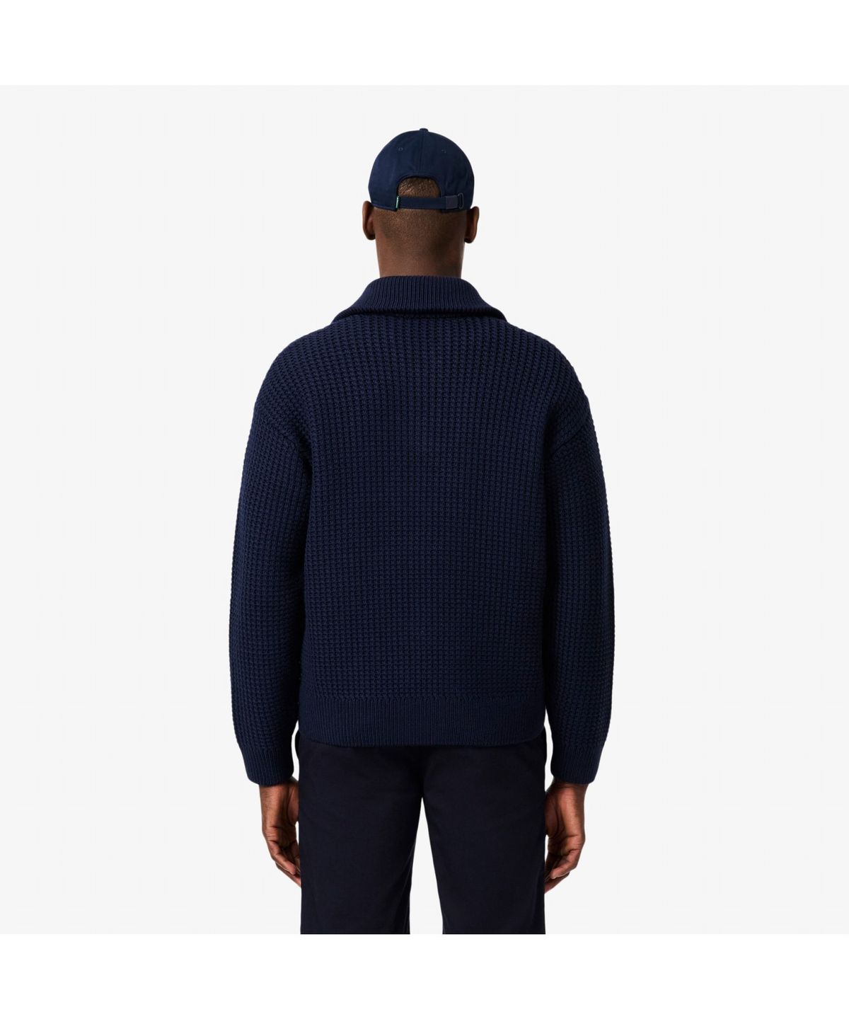 라코스테(LACOSTE) 남성 스카시 조직 카라 스웨터 AH5205-55N 166