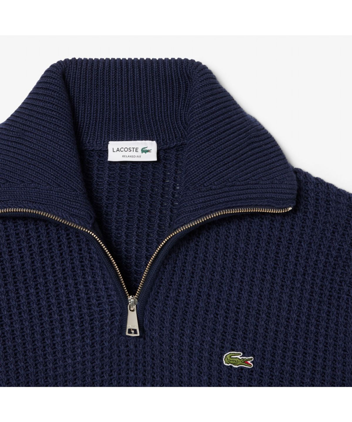 라코스테(LACOSTE) 남성 스카시 조직 카라 스웨터 AH5205-55N 166