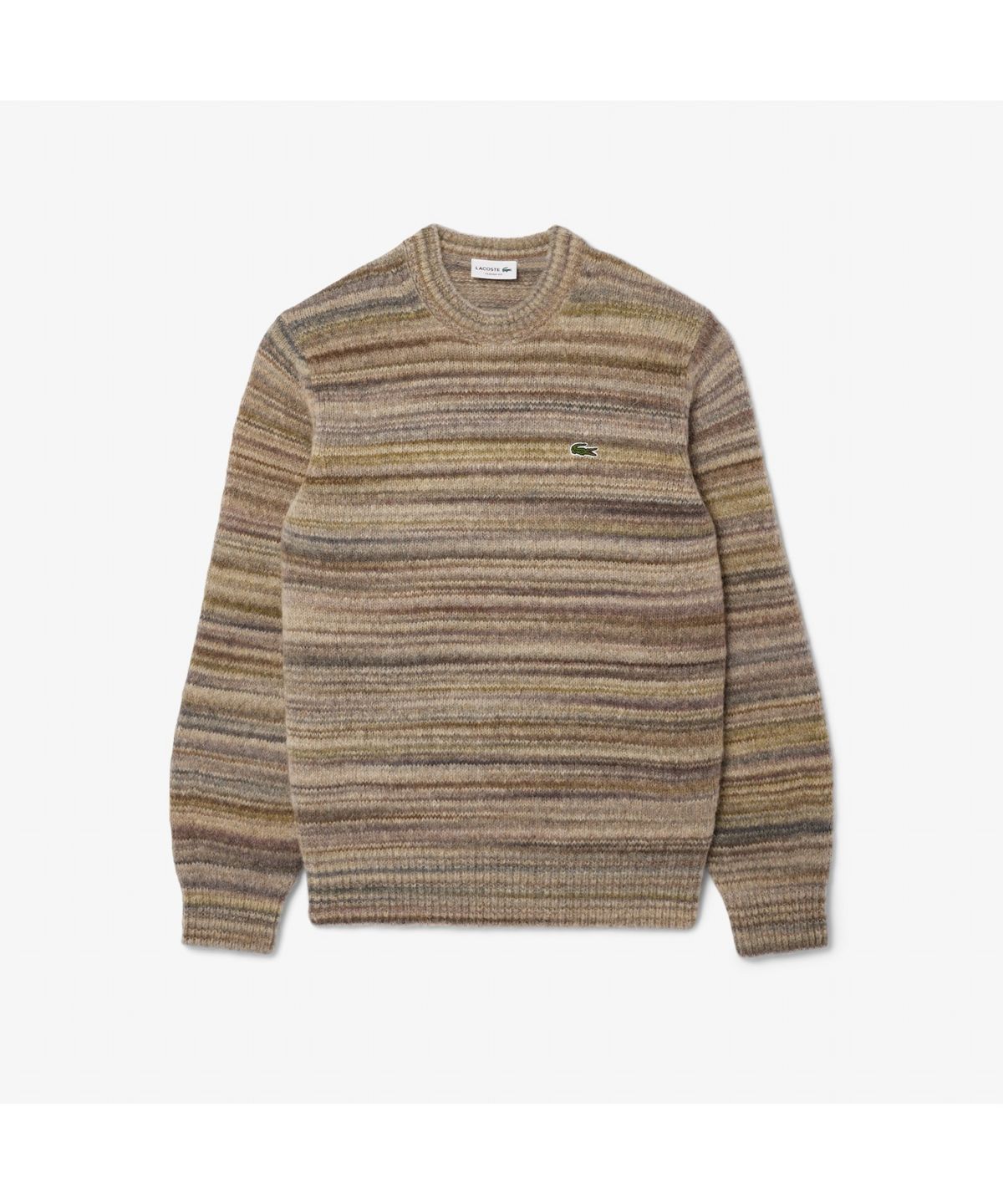 라코스테(LACOSTE) 남성 스트라이프 크루넥 스웨터 AH5221-55N 9IP