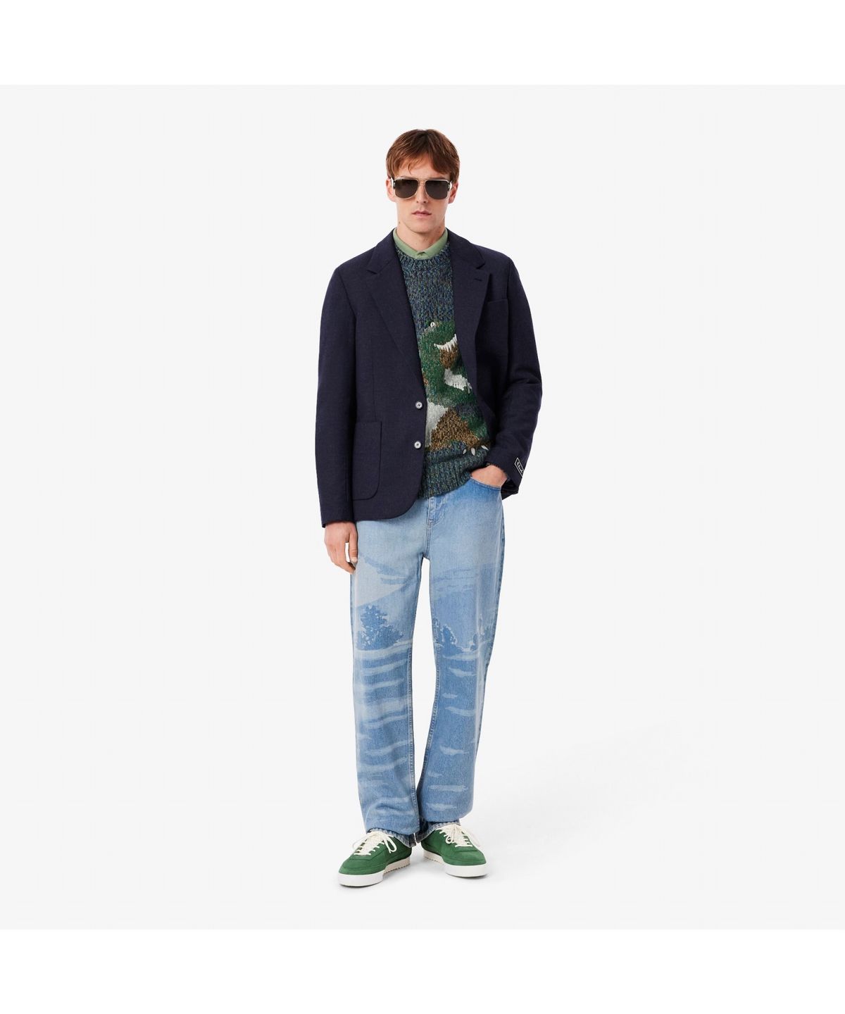 라코스테(LACOSTE) 남성 헤비 안타르시아 풀오버 AH5917-55N 8IX
