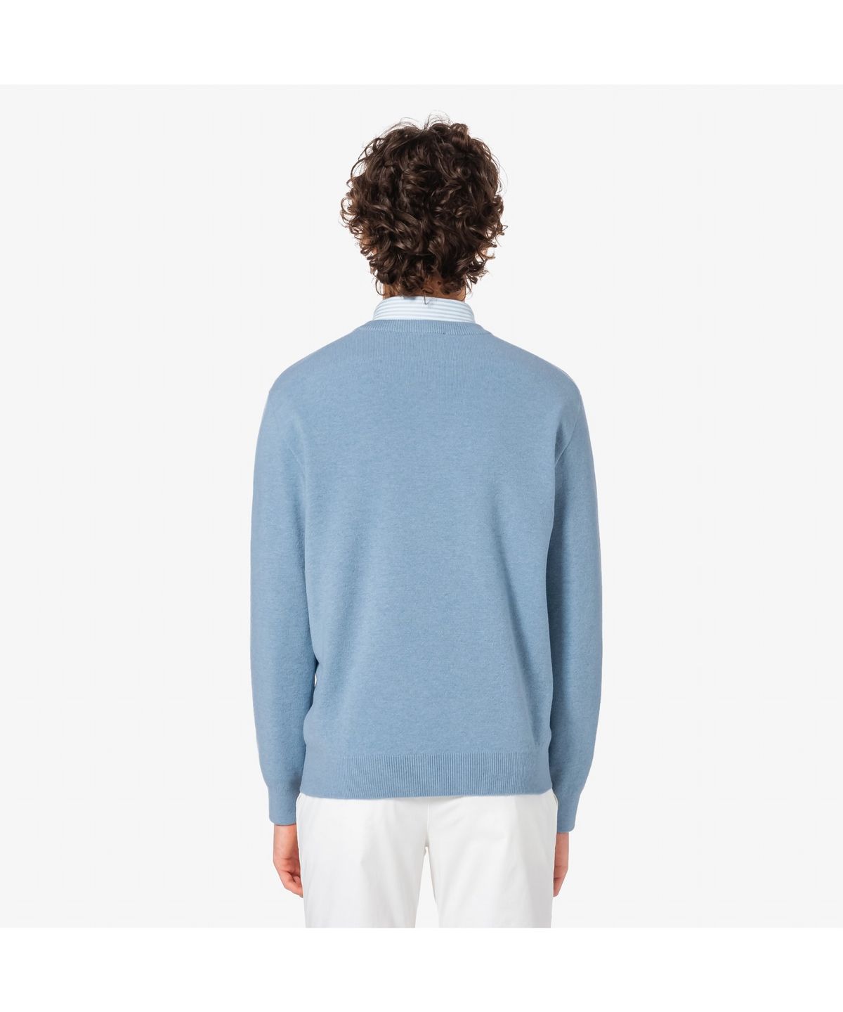 라코스테(LACOSTE) 남성 베이직 크루넥 풀오버 AH596E-55N HBP