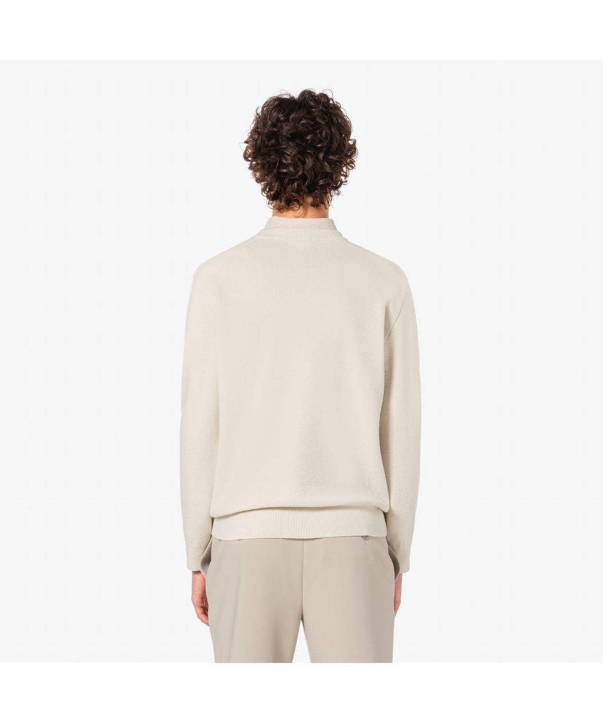 라코스테(LACOSTE) 남성 베이직 크루넥 풀오버 AH596E-55N XFJ