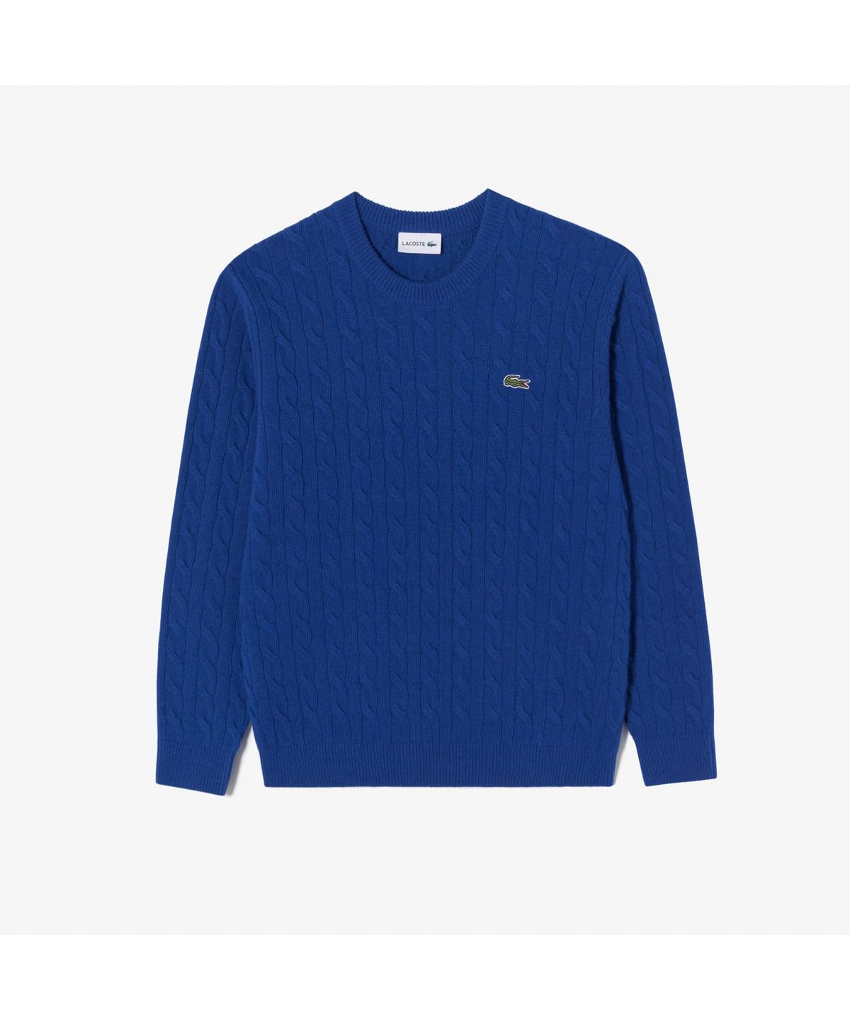 라코스테(LACOSTE) 남성 케이블 크루넥 풀오버 AH816E-55N C4X