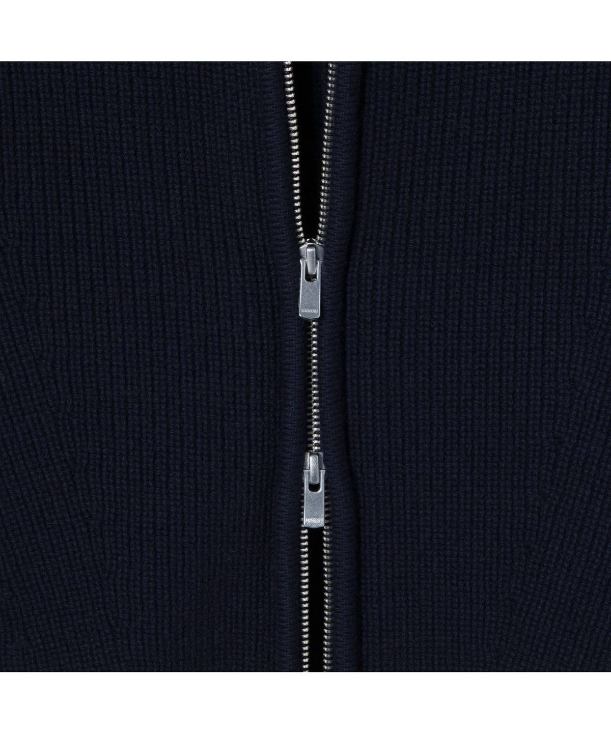 라코스테(LACOSTE) 남성 립조직 풀집업 가디건 AH155E-55N 166