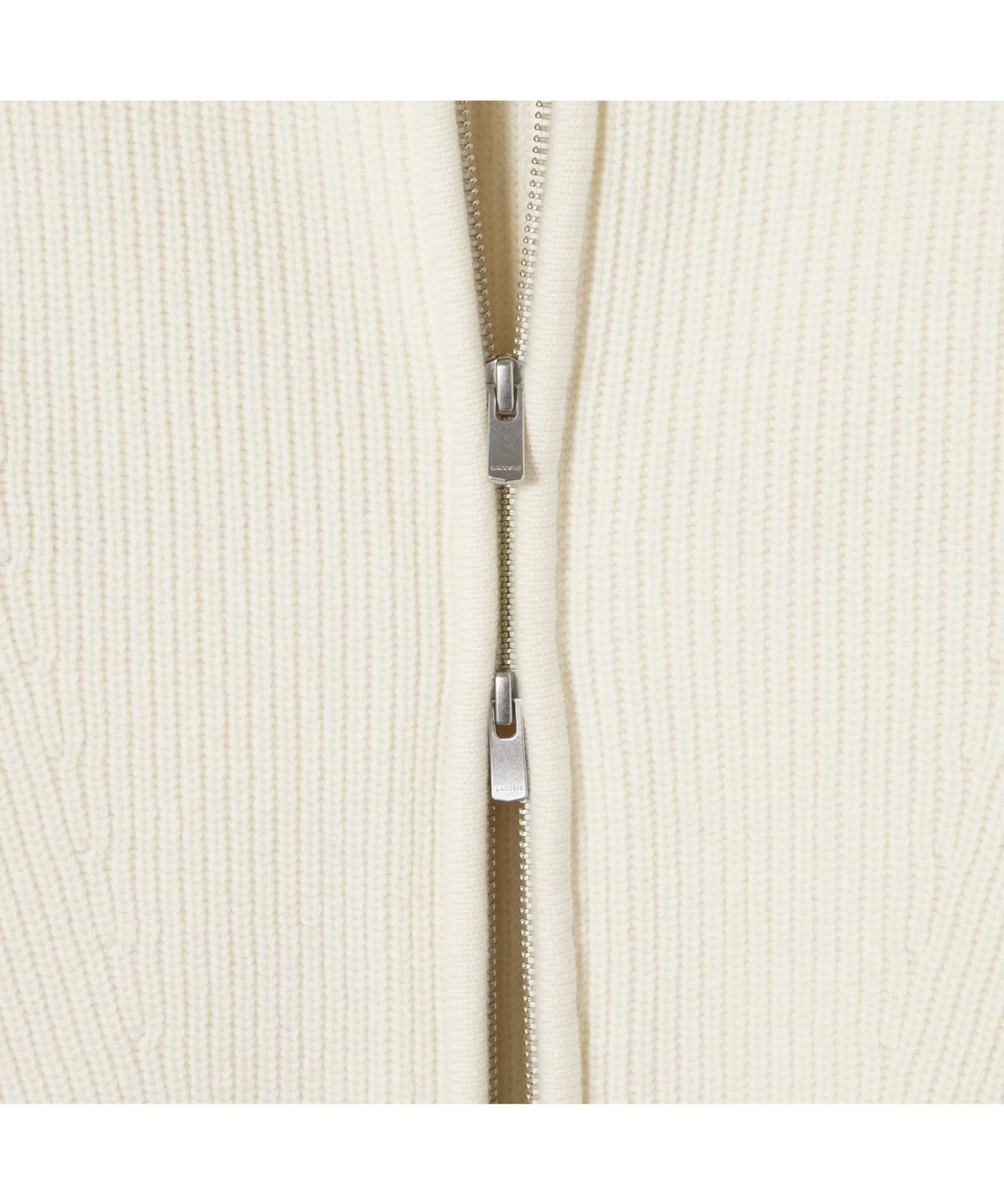 라코스테(LACOSTE) 남성 립조직 풀집업 가디건 AH155E-55N 70V