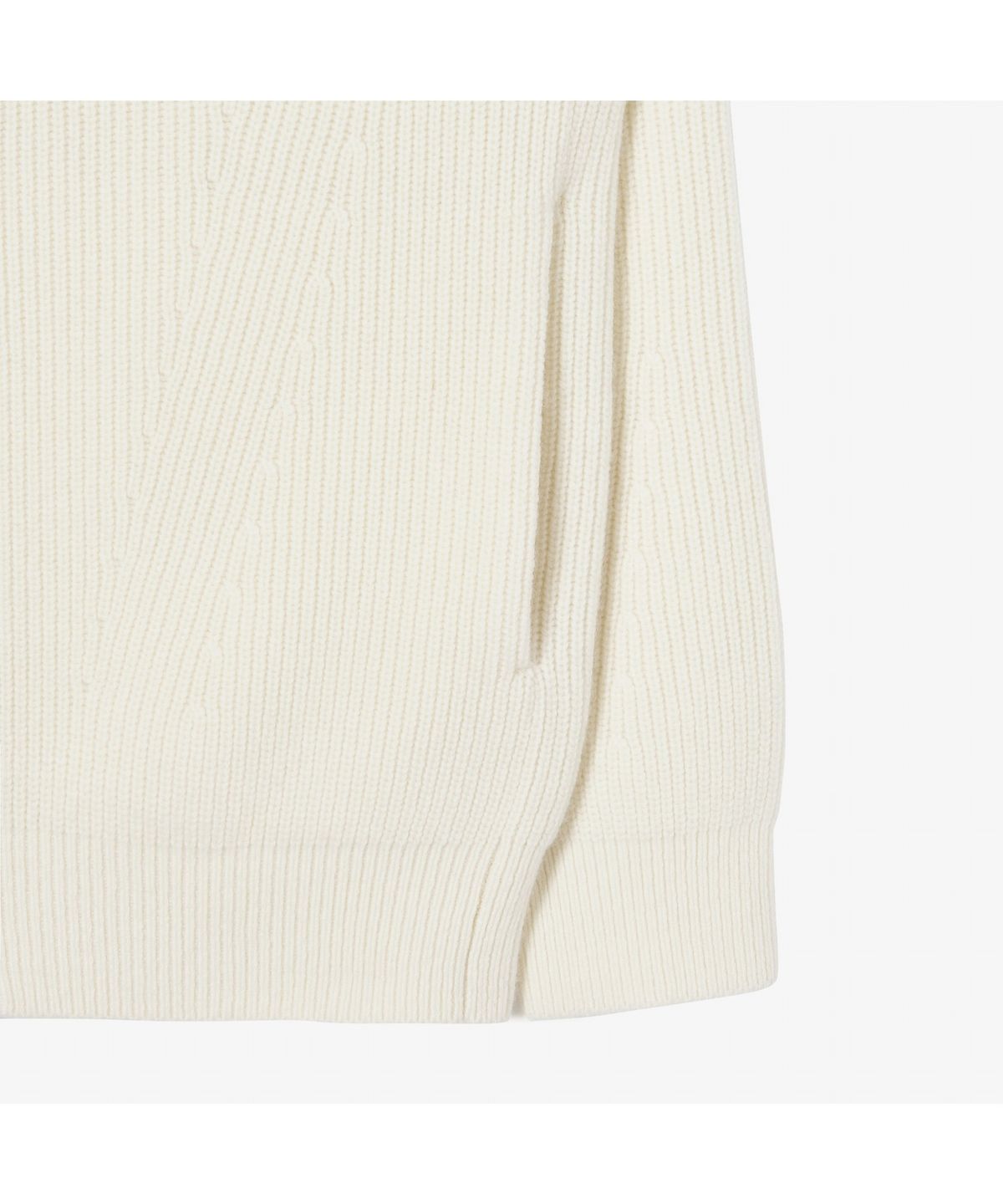 라코스테(LACOSTE) 남성 립조직 풀집업 가디건 AH155E-55N 70V