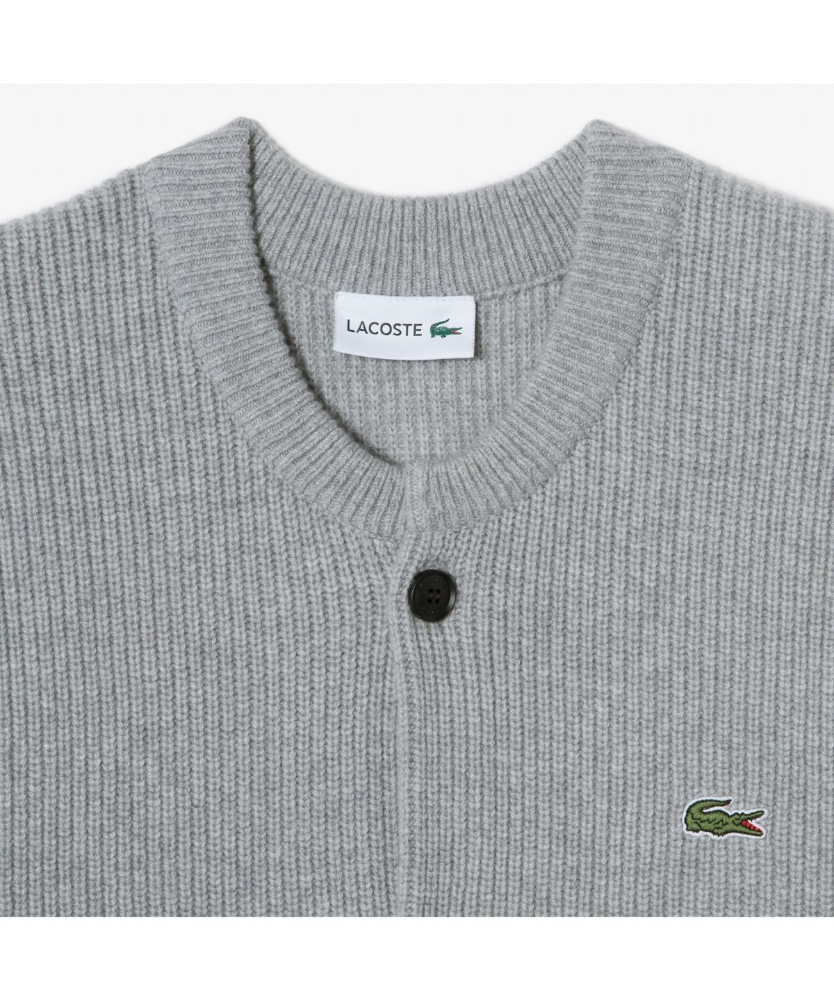 라코스테(LACOSTE) 남성 크루넥 방모 가디건 AH503E-55N CCA