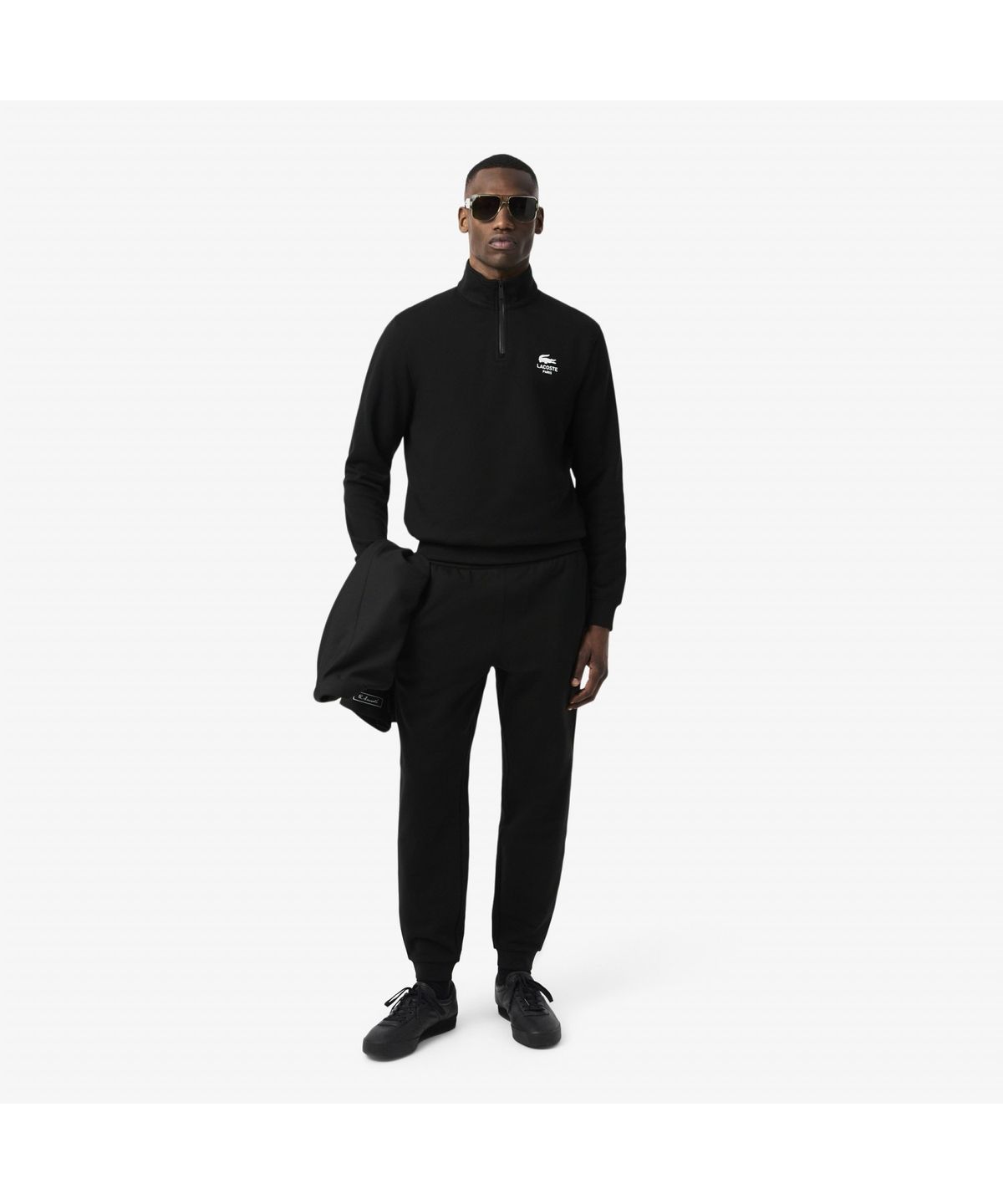 라코스테(LACOSTE) 남성 소프트브랜딩 캐주얼 하프집업 스웻셔츠 SH2735-55N 031