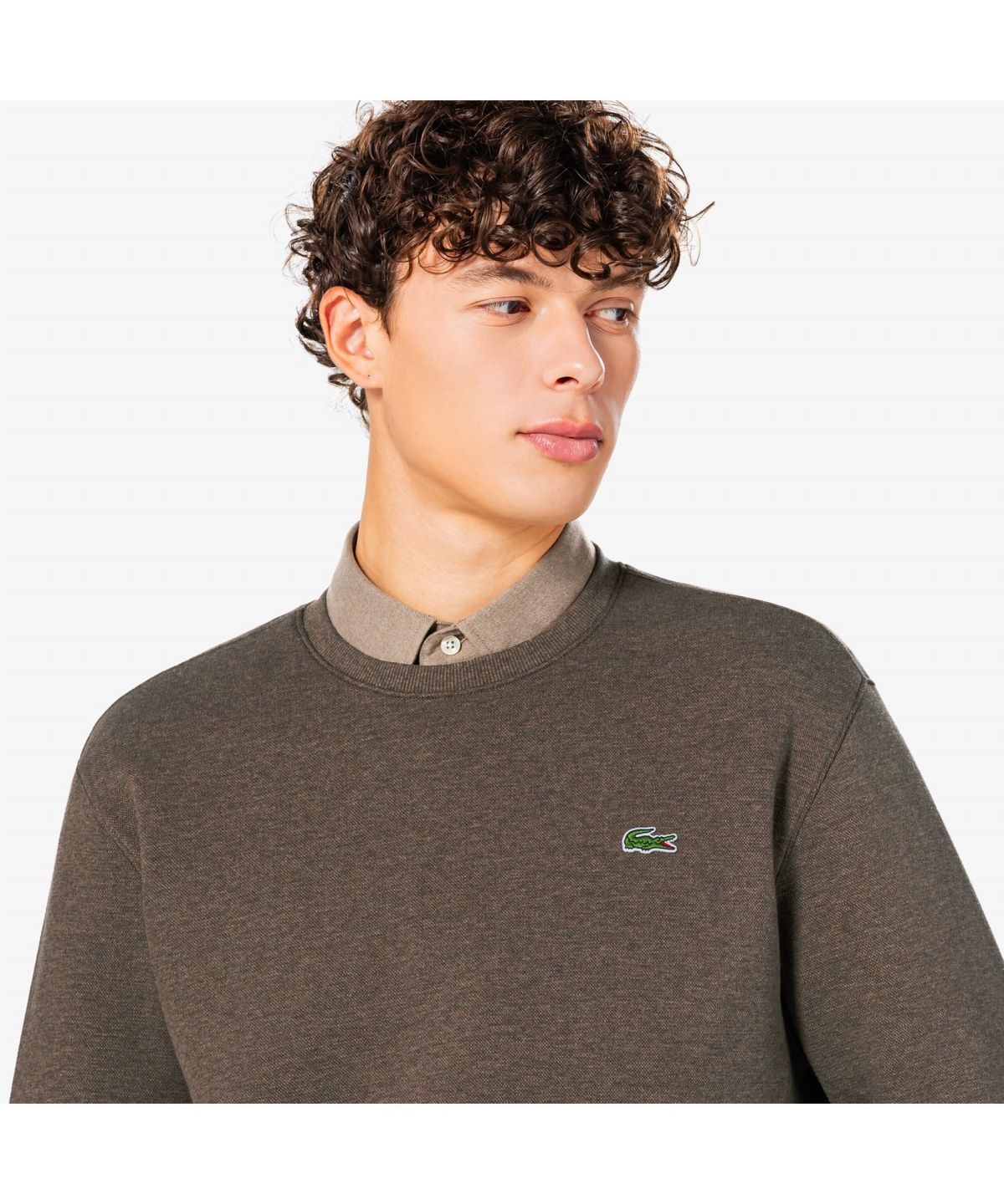 라코스테(LACOSTE) 남성 테크니컬 크루넥 스웻셔츠 SH615E-55N SKB