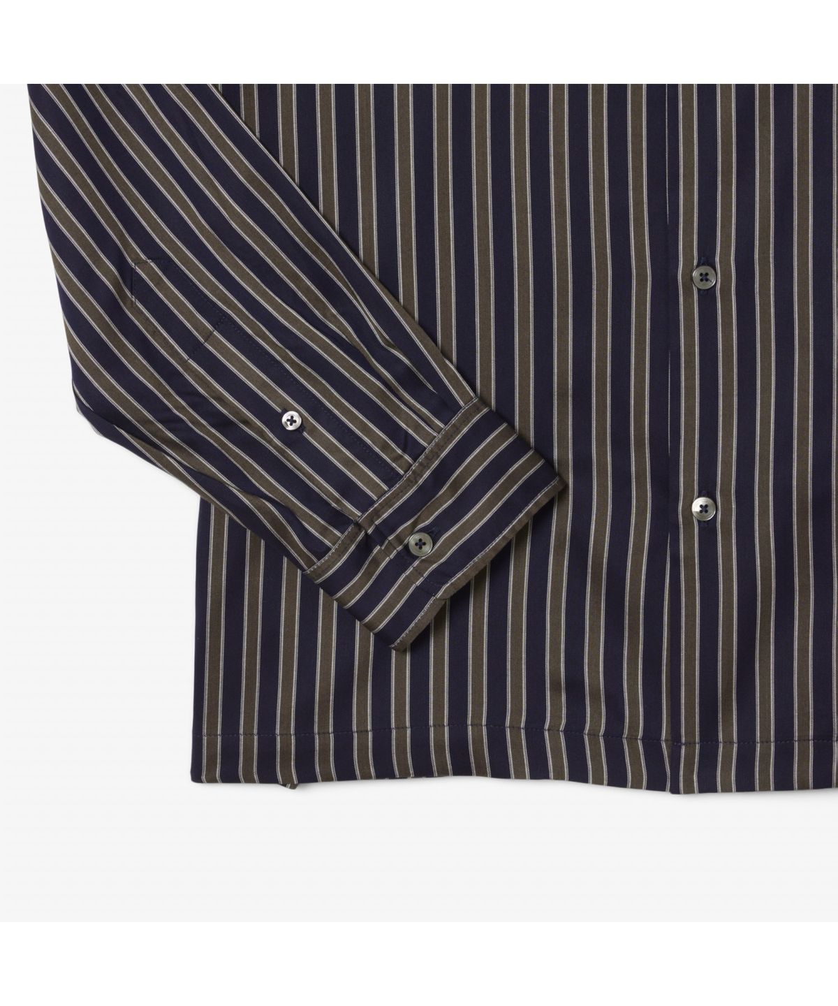 라코스테(LACOSTE) 남성 오픈 카라 스트라이프 셔츠 CH5660-55N 802