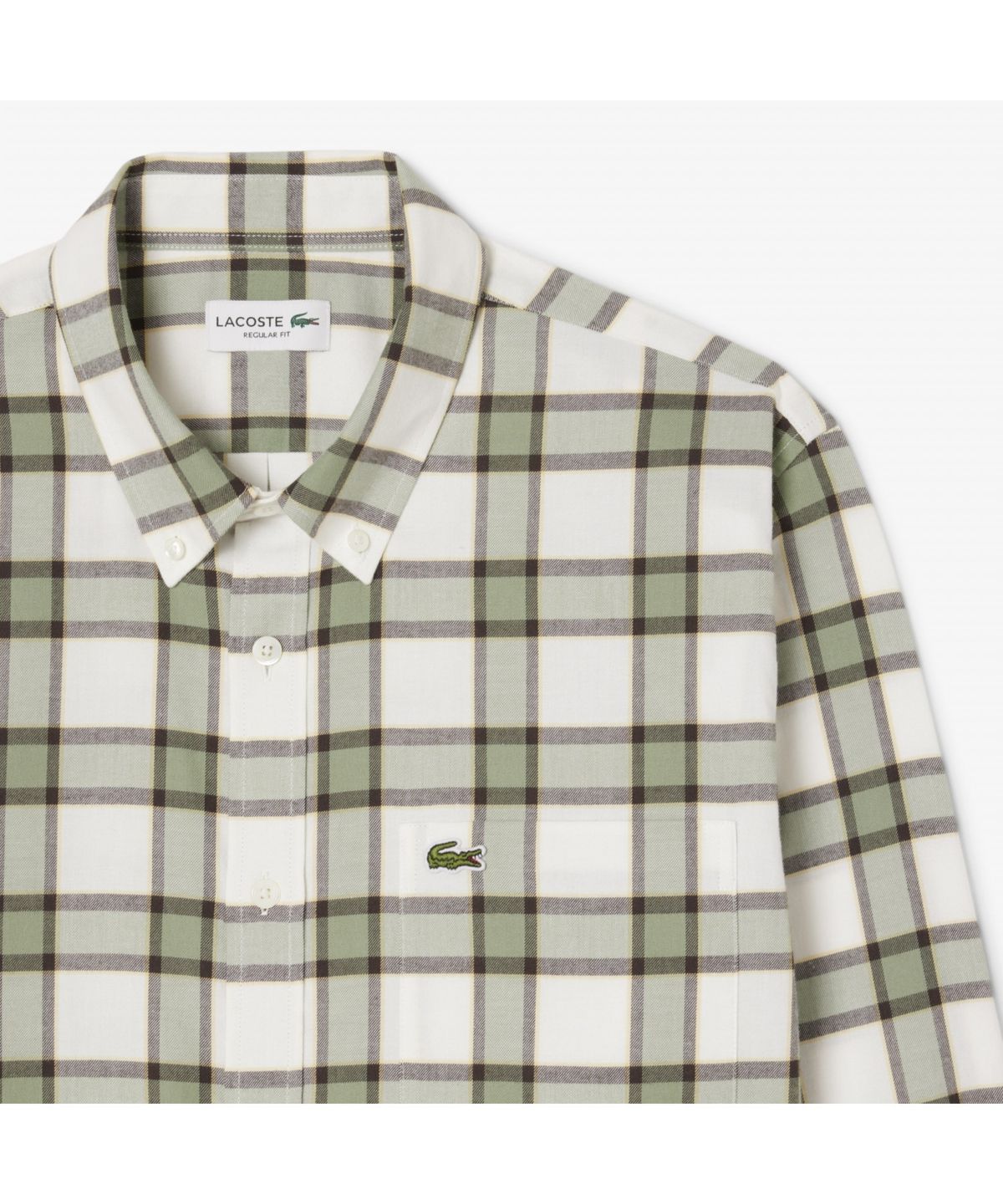 라코스테(LACOSTE) 남성 플란넬 빅체크 셔츠 CH8534-55N 6CI
