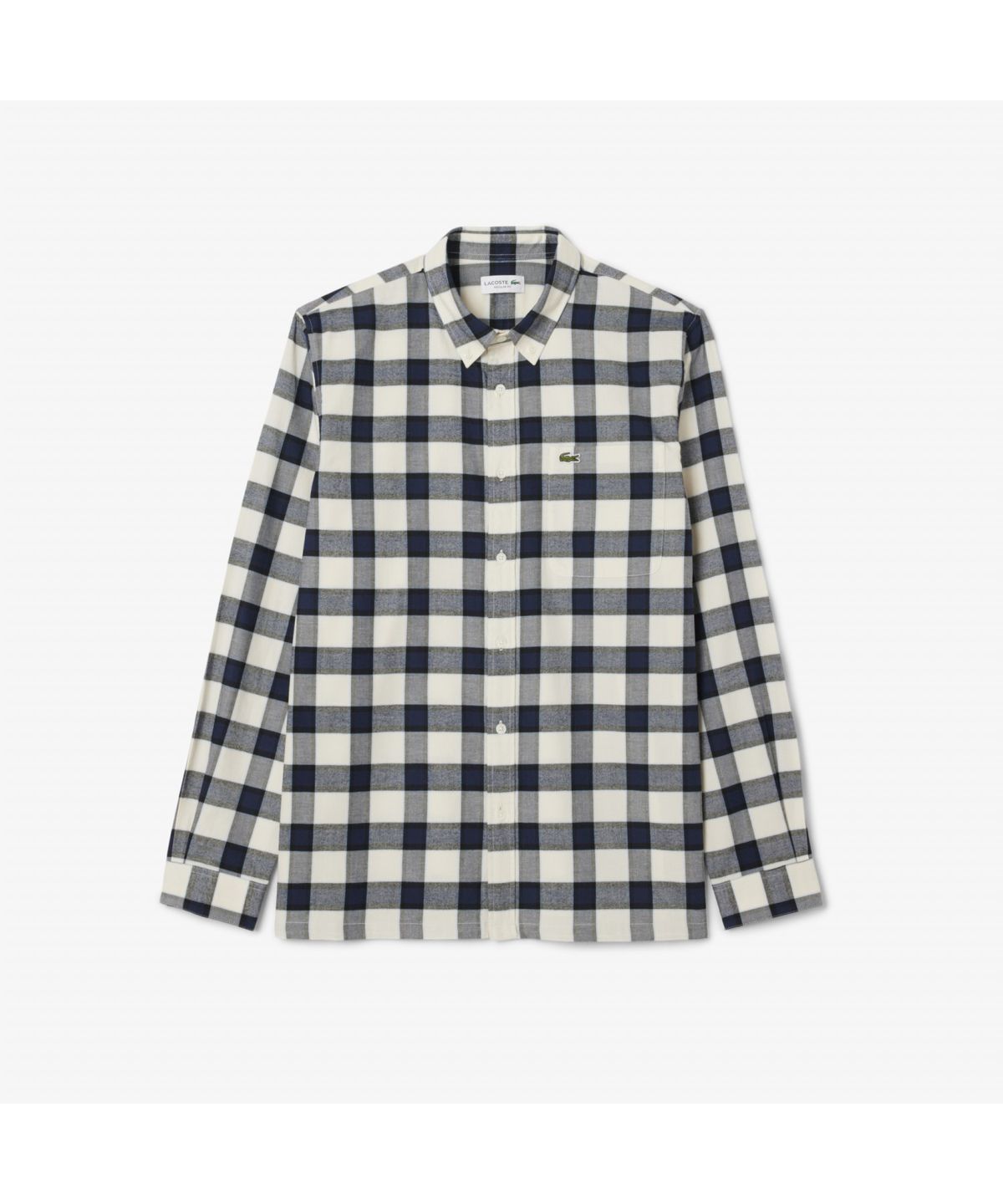 라코스테(LACOSTE) 남성 플란넬 빅체크 셔츠 CH8534-55N BIR