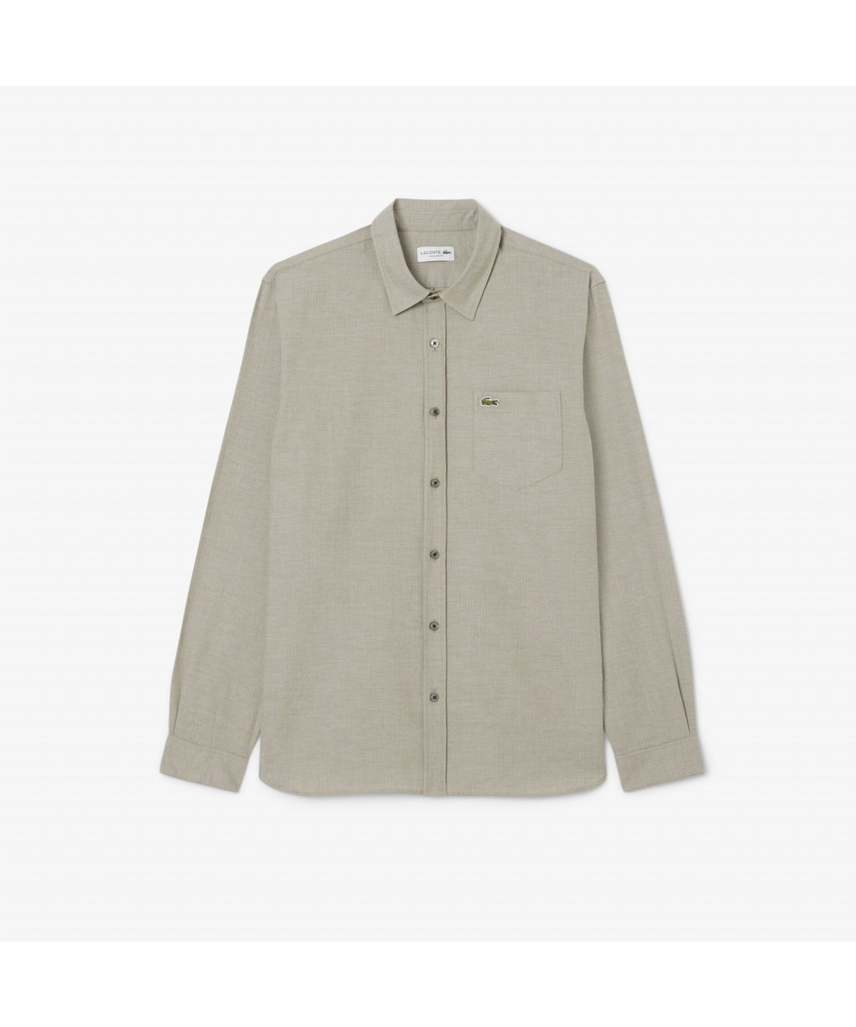 라코스테(LACOSTE) 남성 플란넬 헤링본 셔츠 CH8551-55N J1K