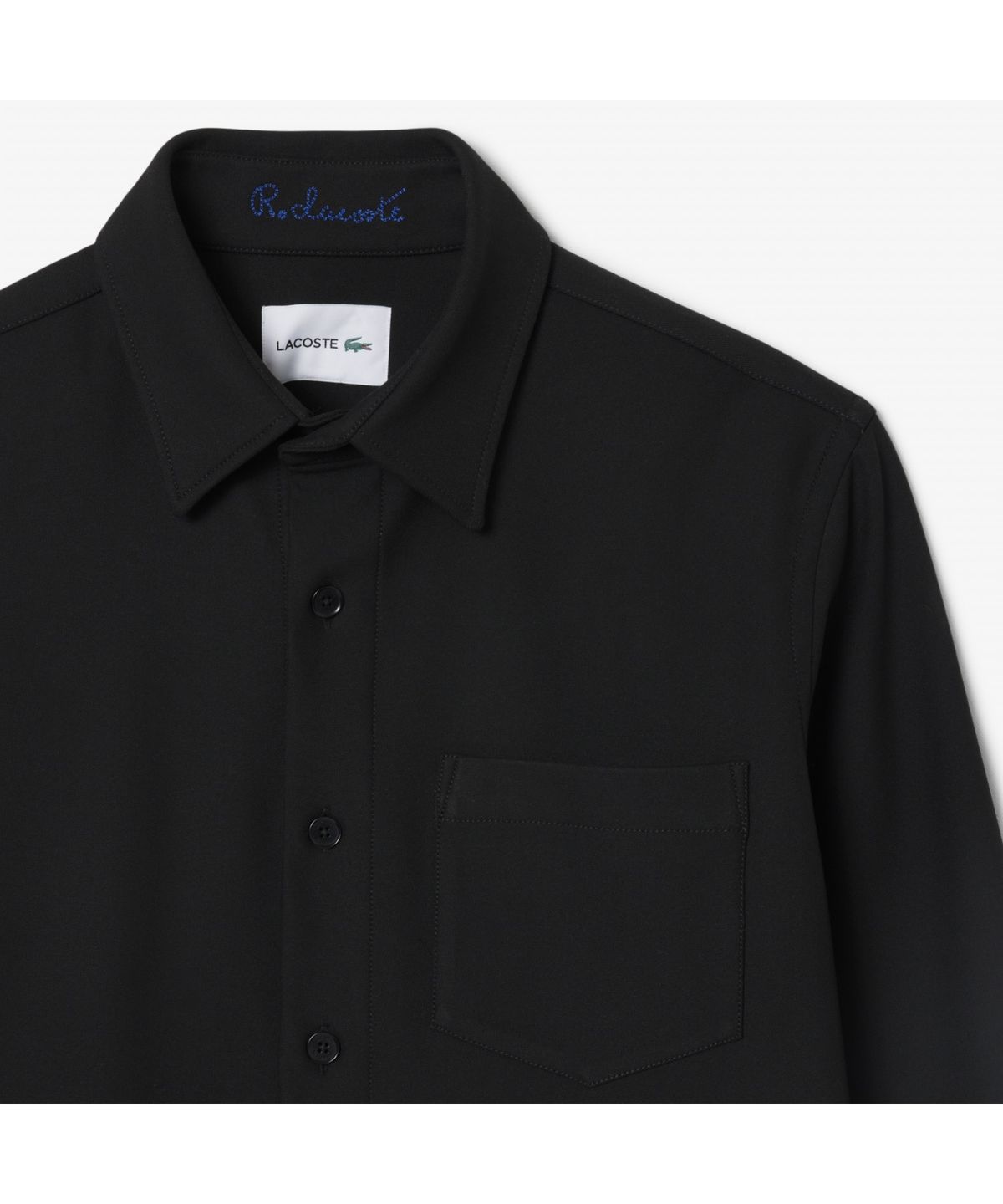 라코스테(LACOSTE) 남성 오버셔츠핏 더블 페이스 셔츠 CH9206-55N 031