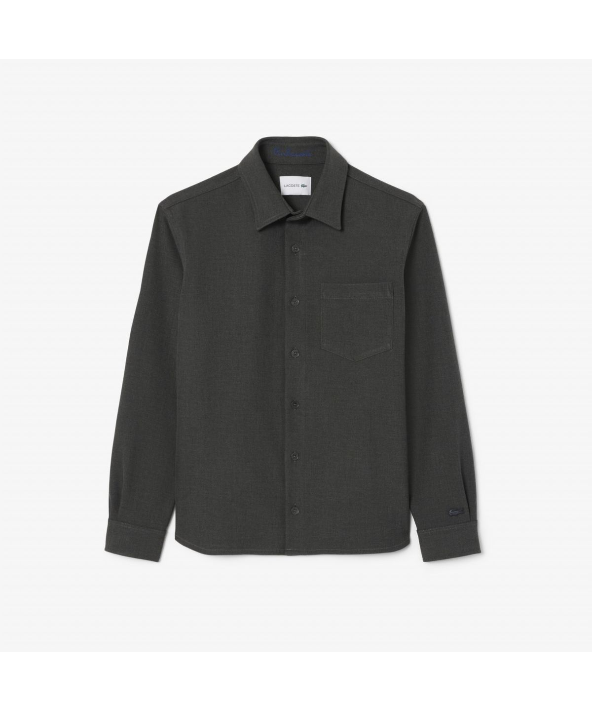 라코스테(LACOSTE) 남성 오버셔츠핏 더블 페이스 셔츠 CH9206-55N 050