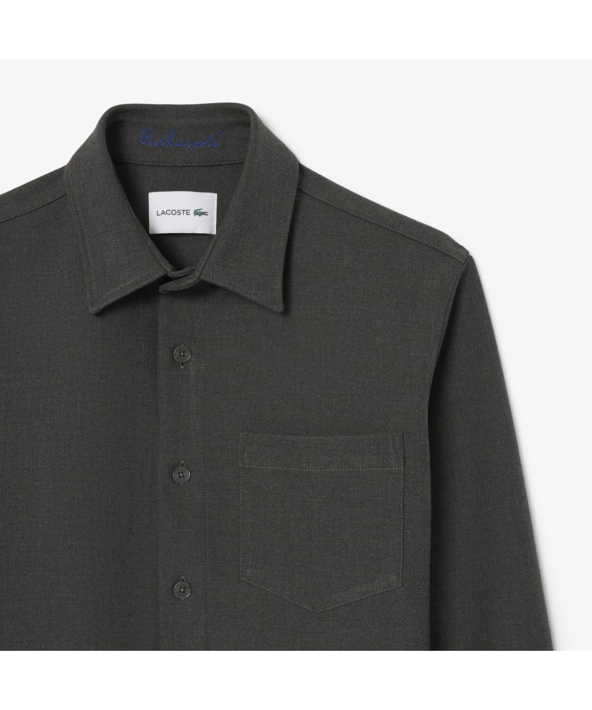 라코스테(LACOSTE) 남성 오버셔츠핏 더블 페이스 셔츠 CH9206-55N 050