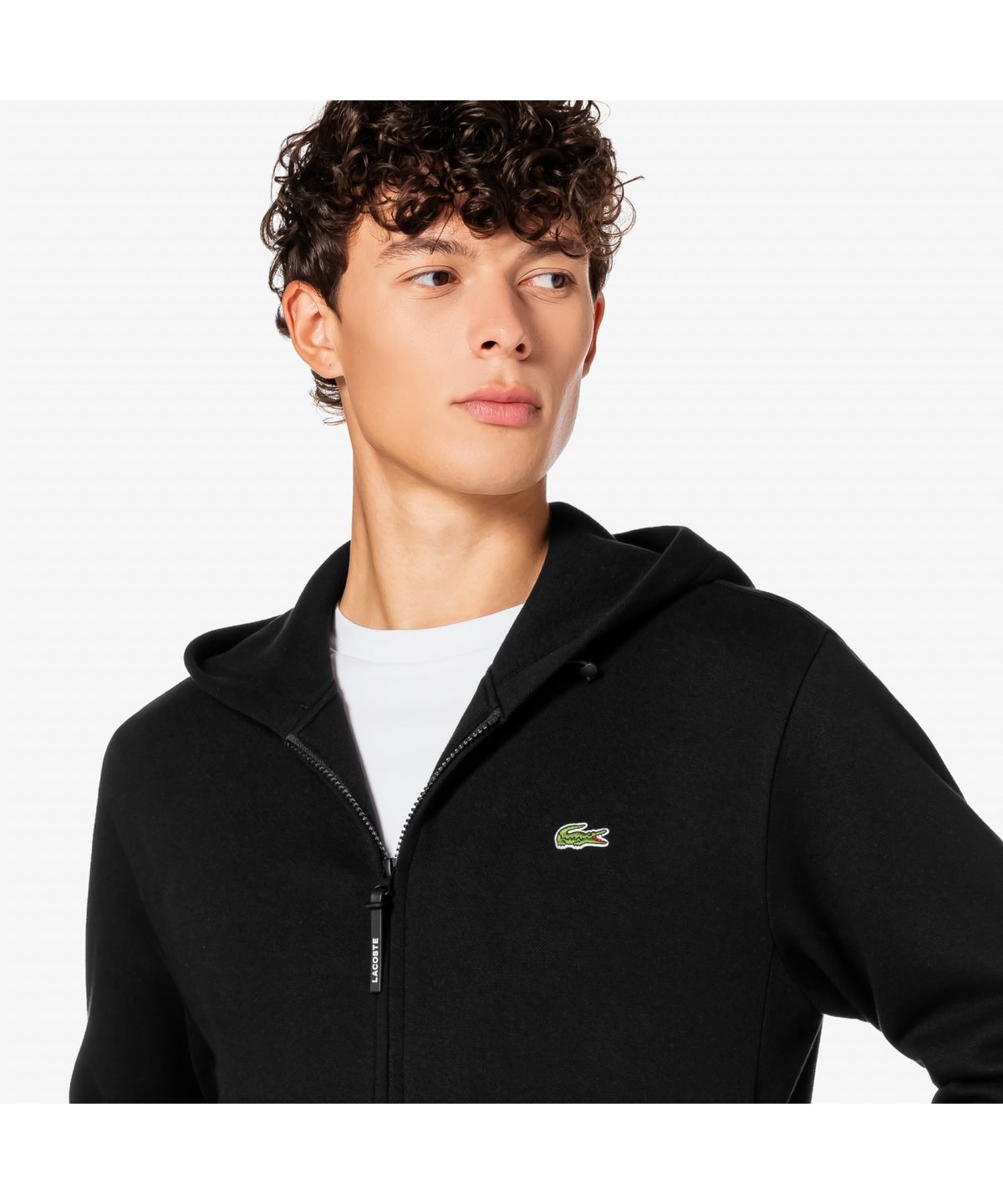 라코스테(LACOSTE) 남성 라코스테 시그니처 테크니컬 후드 집업 SH608E-55N 031