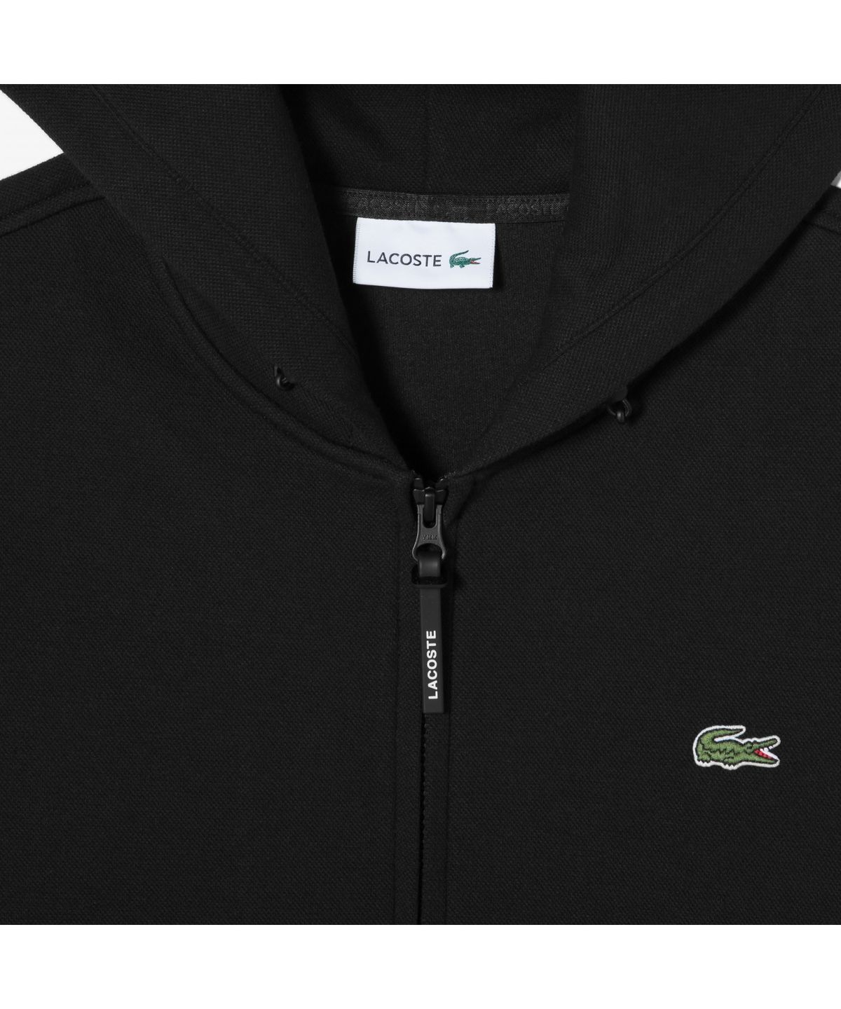 라코스테(LACOSTE) 남성 라코스테 시그니처 테크니컬 후드 집업 SH608E-55N 031