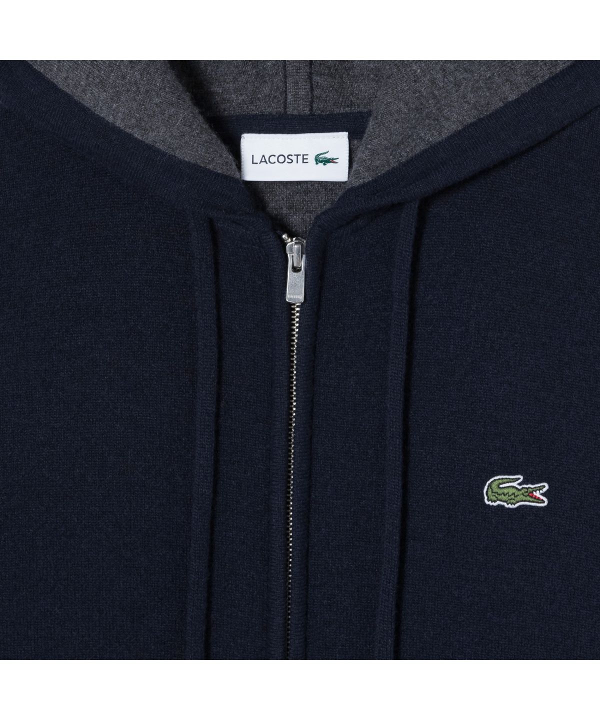 라코스테(LACOSTE) 남성 이중직 후드집업 AH390E-55N 166