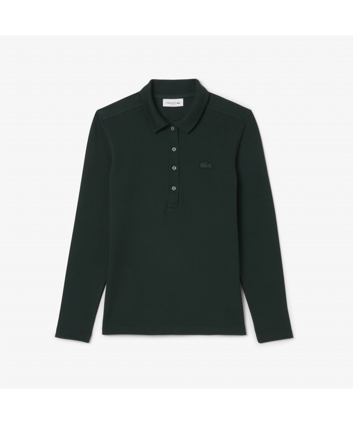 라코스테(LACOSTE) 여성 슬림핏 긴팔 폴로 셔츠 PF5464-55N YZP