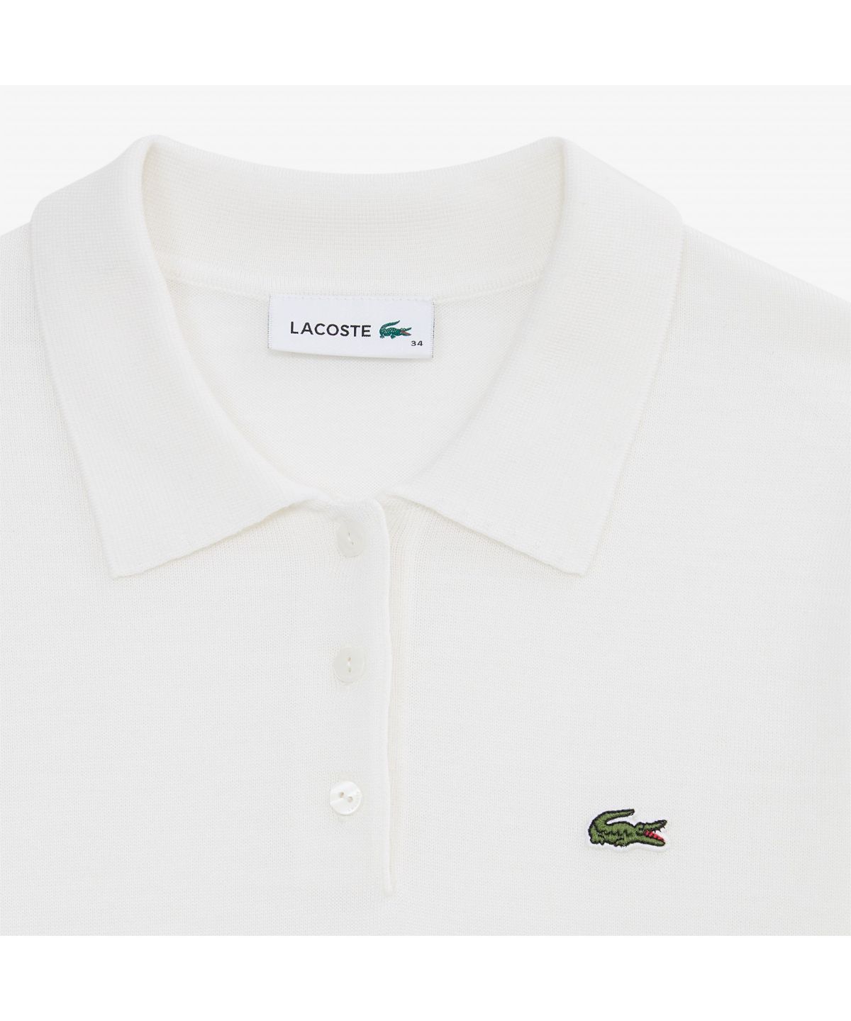 라코스테(LACOSTE) 여성 베이직 긴팔 스웨터 폴로 AF793E-55N 70V