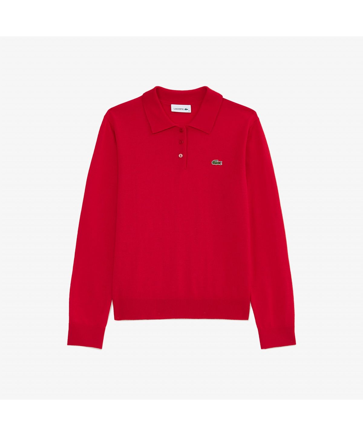 라코스테(LACOSTE) 여성 베이직 긴팔 스웨터 폴로 AF793E-55N 240