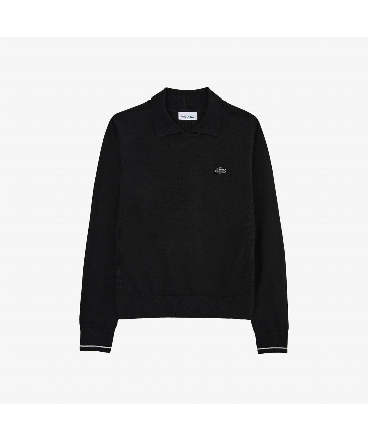 라코스테(LACOSTE) 여성 배색 카라 스웨터 AF814E-55N 031