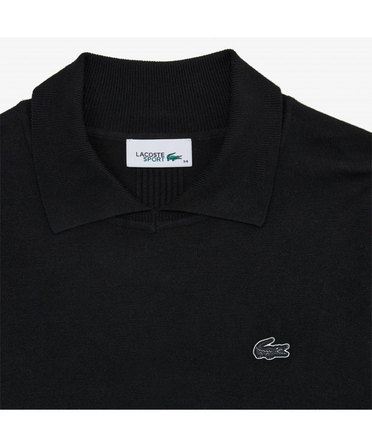 라코스테(LACOSTE) 여성 배색 카라 스웨터 AF814E-55N 031