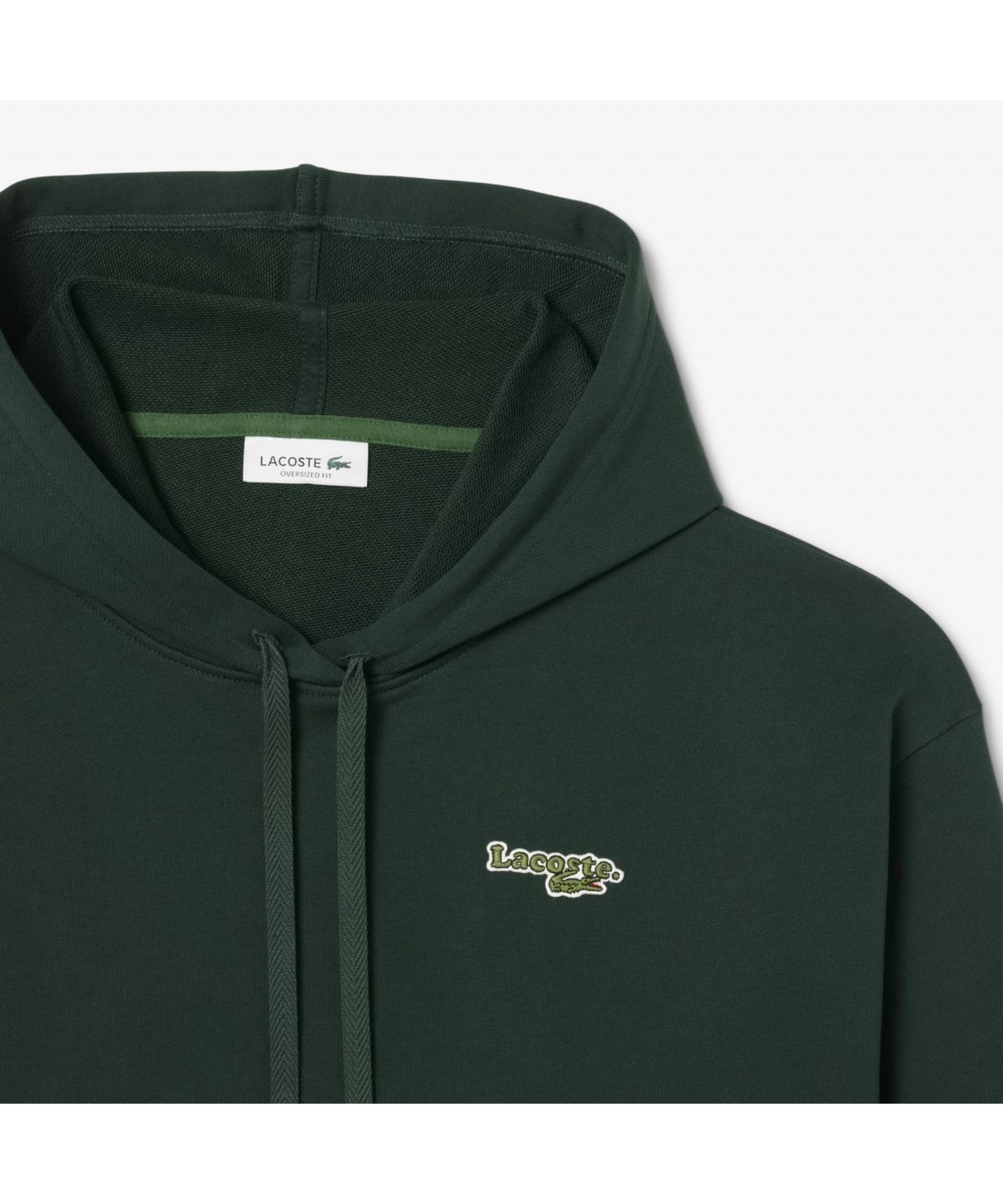 라코스테(LACOSTE) 여성 소프트브랜딩 후드 스웻셔츠 SF7607-55N YZP
