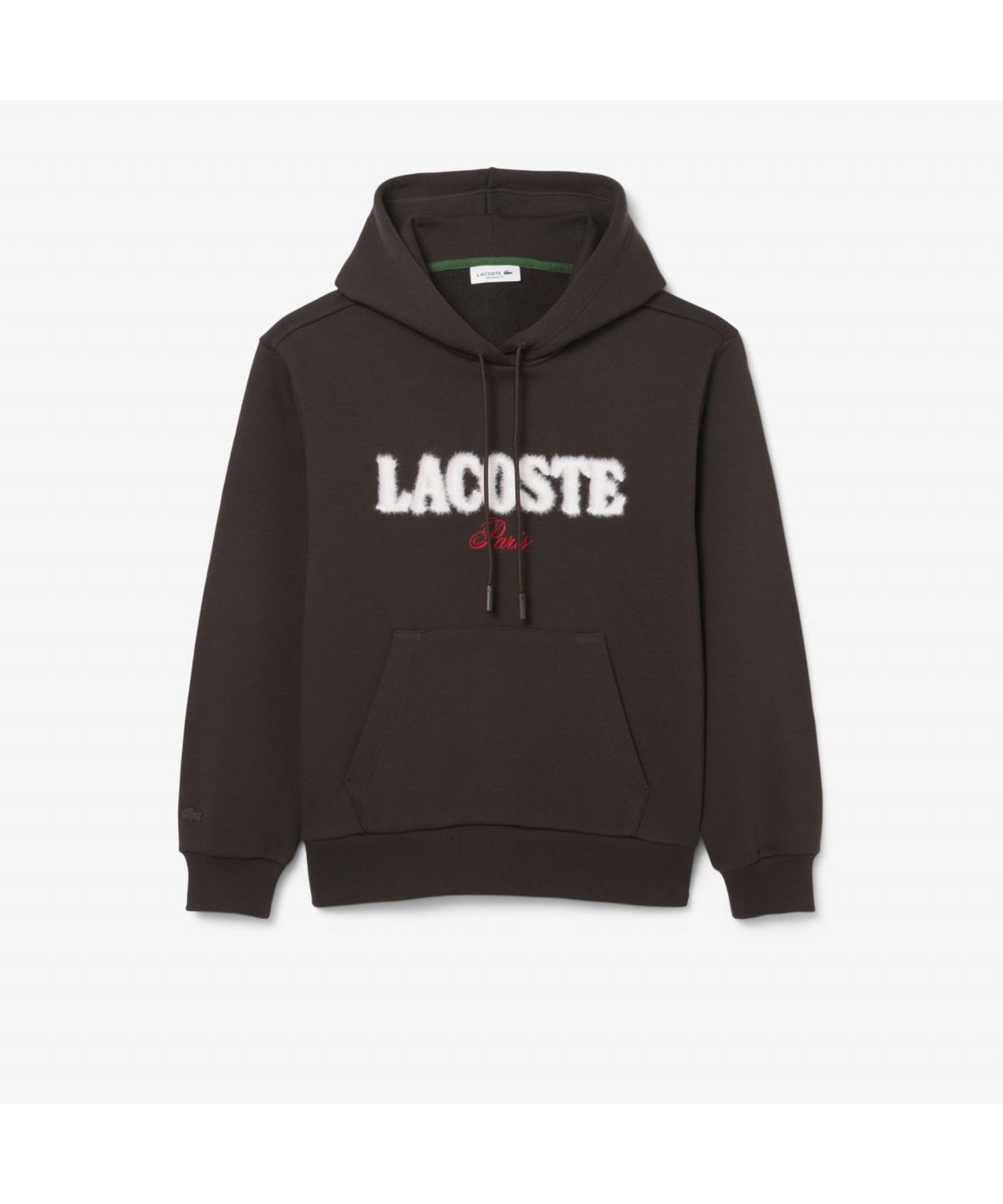 라코스테(LACOSTE) 여성 플러피 레터링 후드 스웻셔츠 SF5243-55N SKB