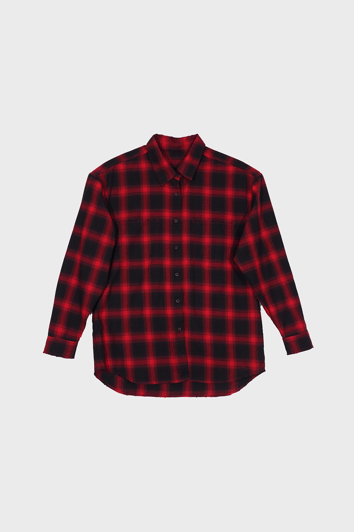 데어드(DARED) WASHED CHECK SHIRT