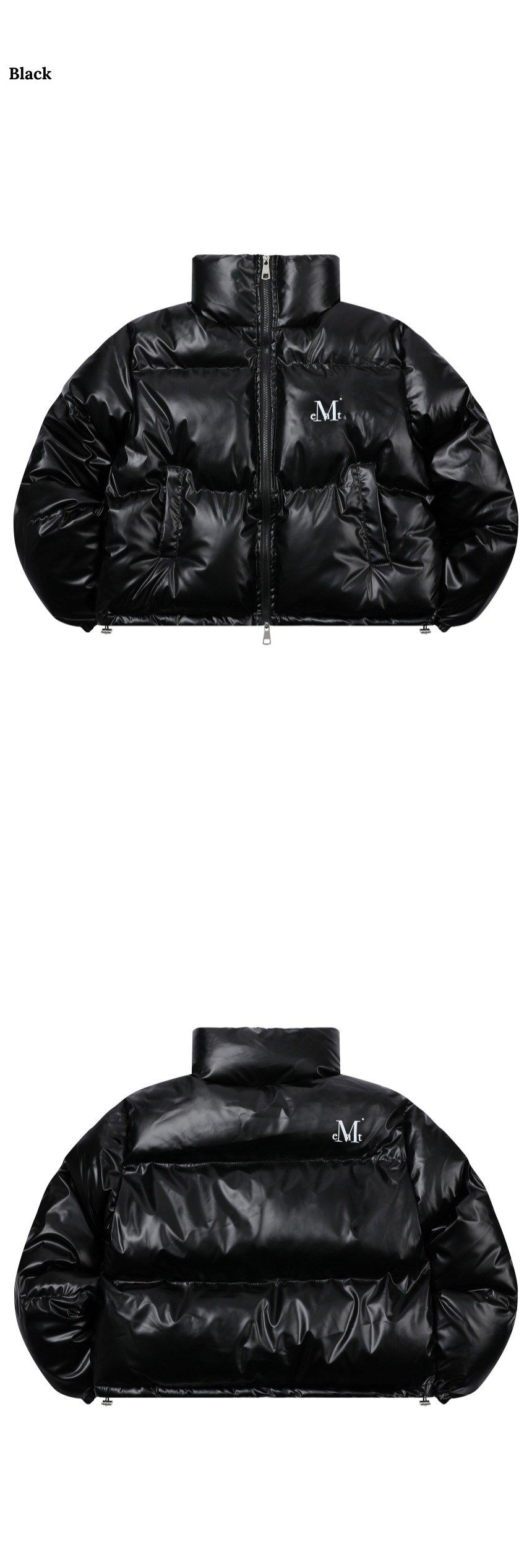 MUSINSA公式 | MUCENT フェイブハイネックグロシークロップパディング