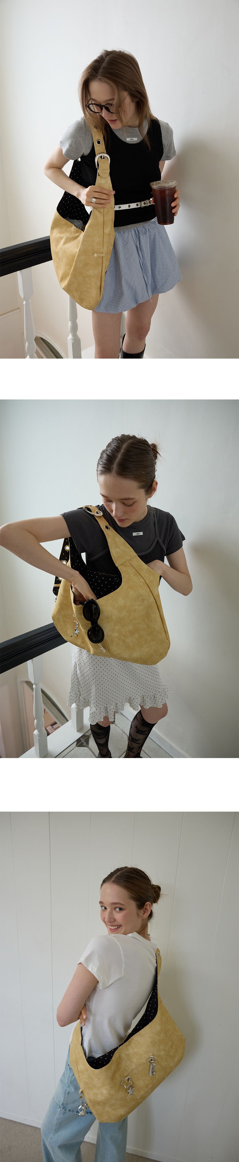 MUSINSA公式 | LETERIE BUCKLE REVERSIBLE SHOULDER BAG_7COLOR