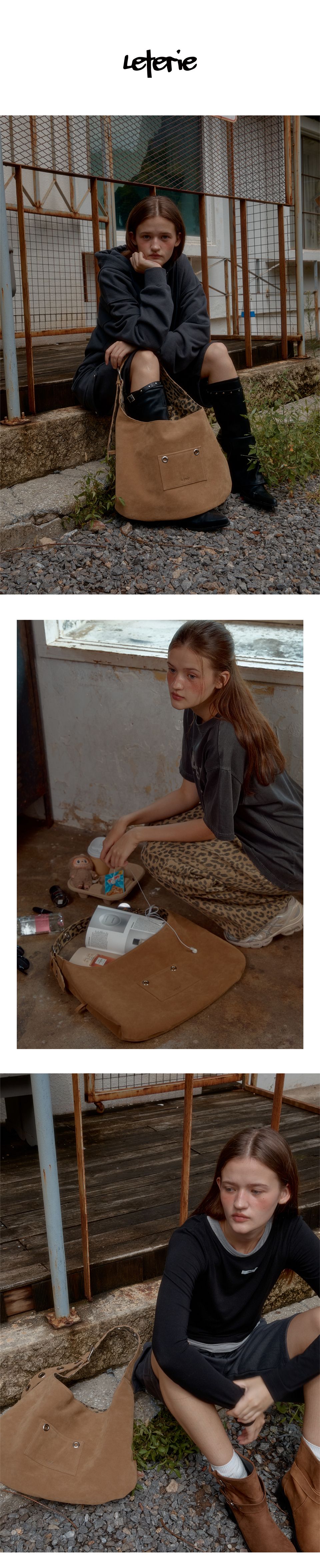 MUSINSA公式 | LETERIE BUCKLE REVERSIBLE SHOULDER BAG_7COLOR