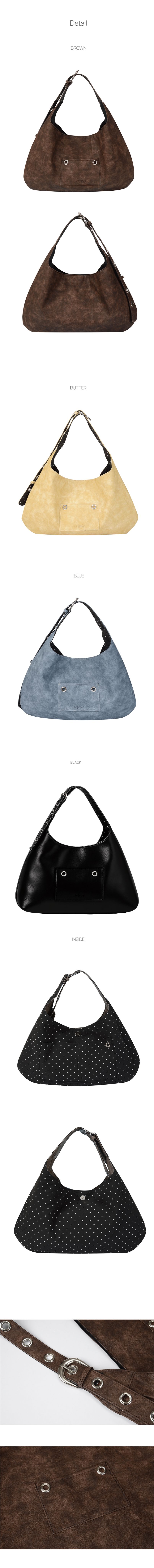 MUSINSA公式 | LETERIE BUCKLE REVERSIBLE SHOULDER BAG_7COLOR