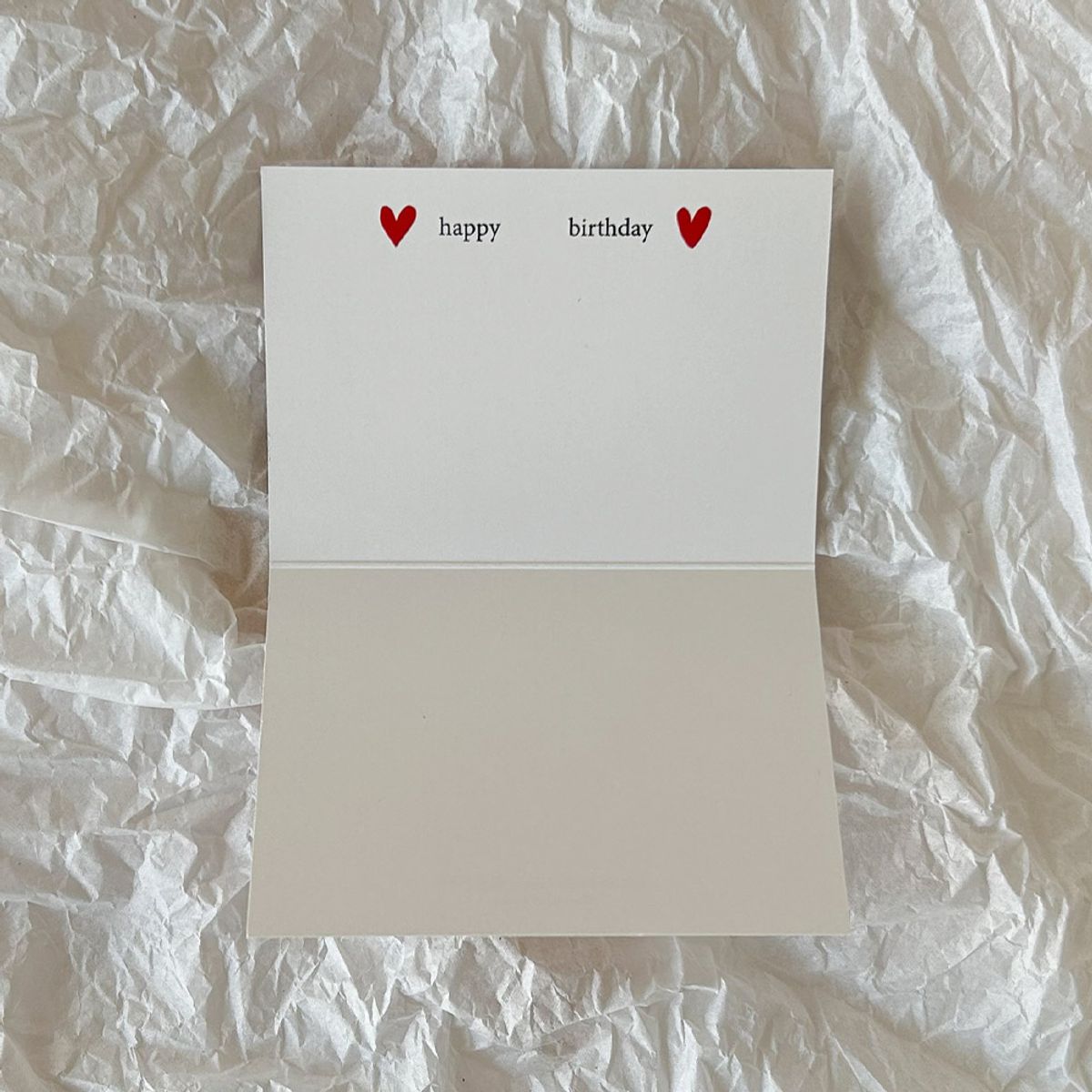 콩주편지(KONGJUDESIGNS) 하트 생일 카드