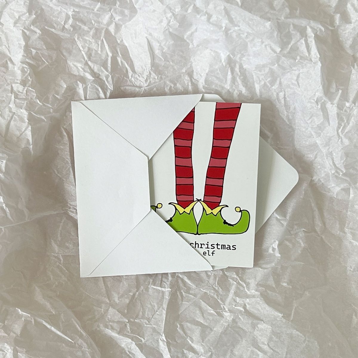 콩주편지(KONGJUDESIGNS) 엘프 크리스마스 카드