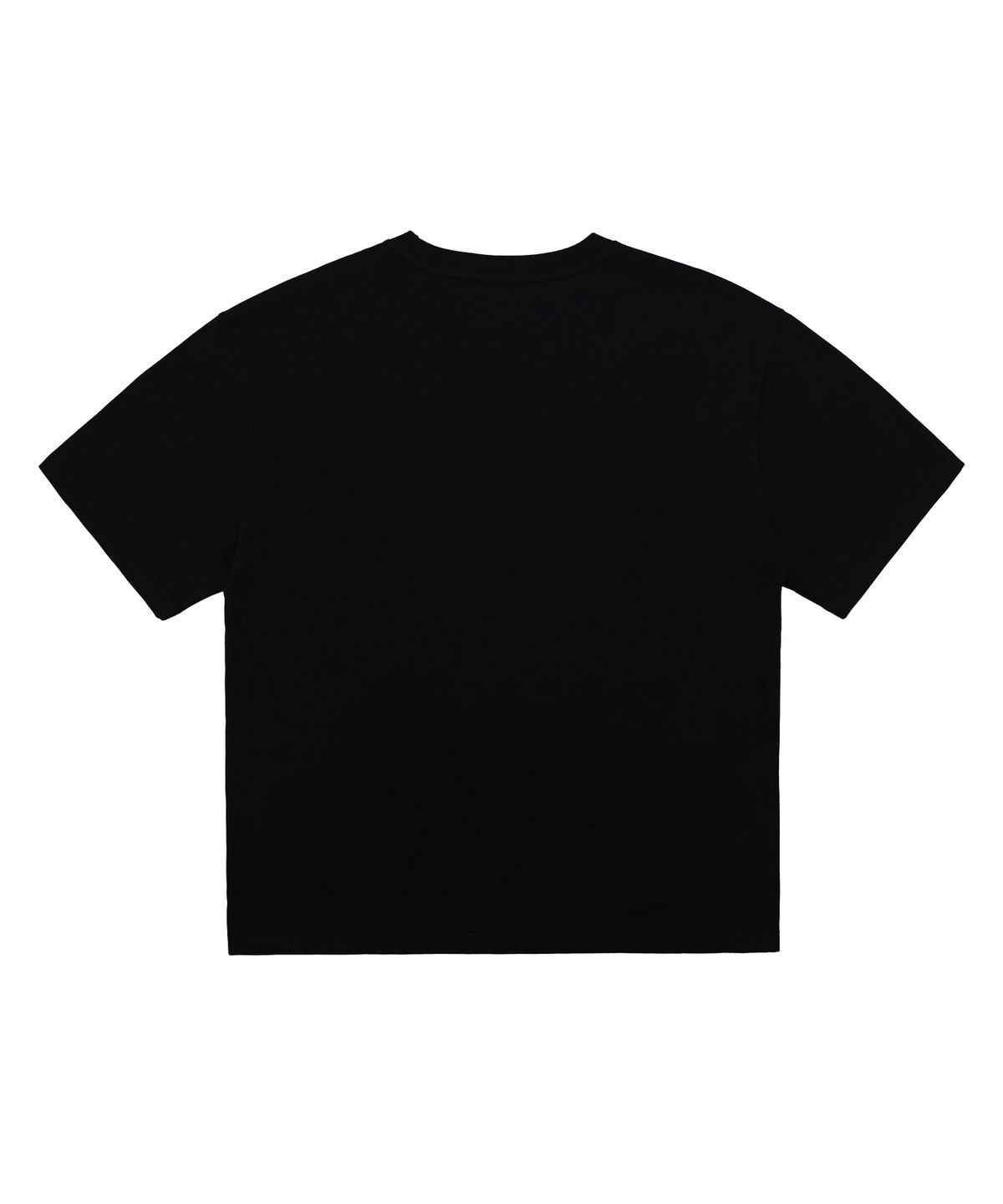 본엑스(BORNX) 25né Crop T-Shirt (Black)