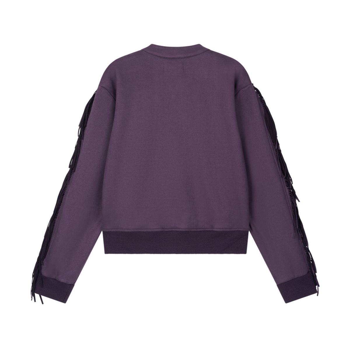 솜속(SOMSOC) KACEY SUEDE ZIP-UP_PURPLE