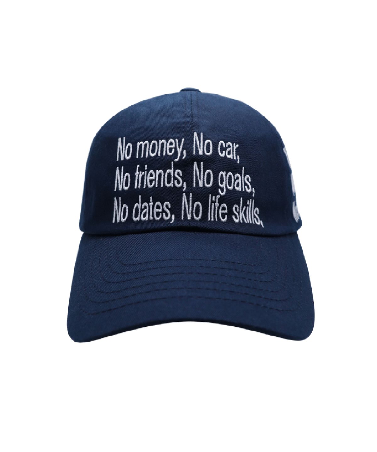 크래피룸(CRAPPYROOM) LOSERS BALL CAP (NAVY)