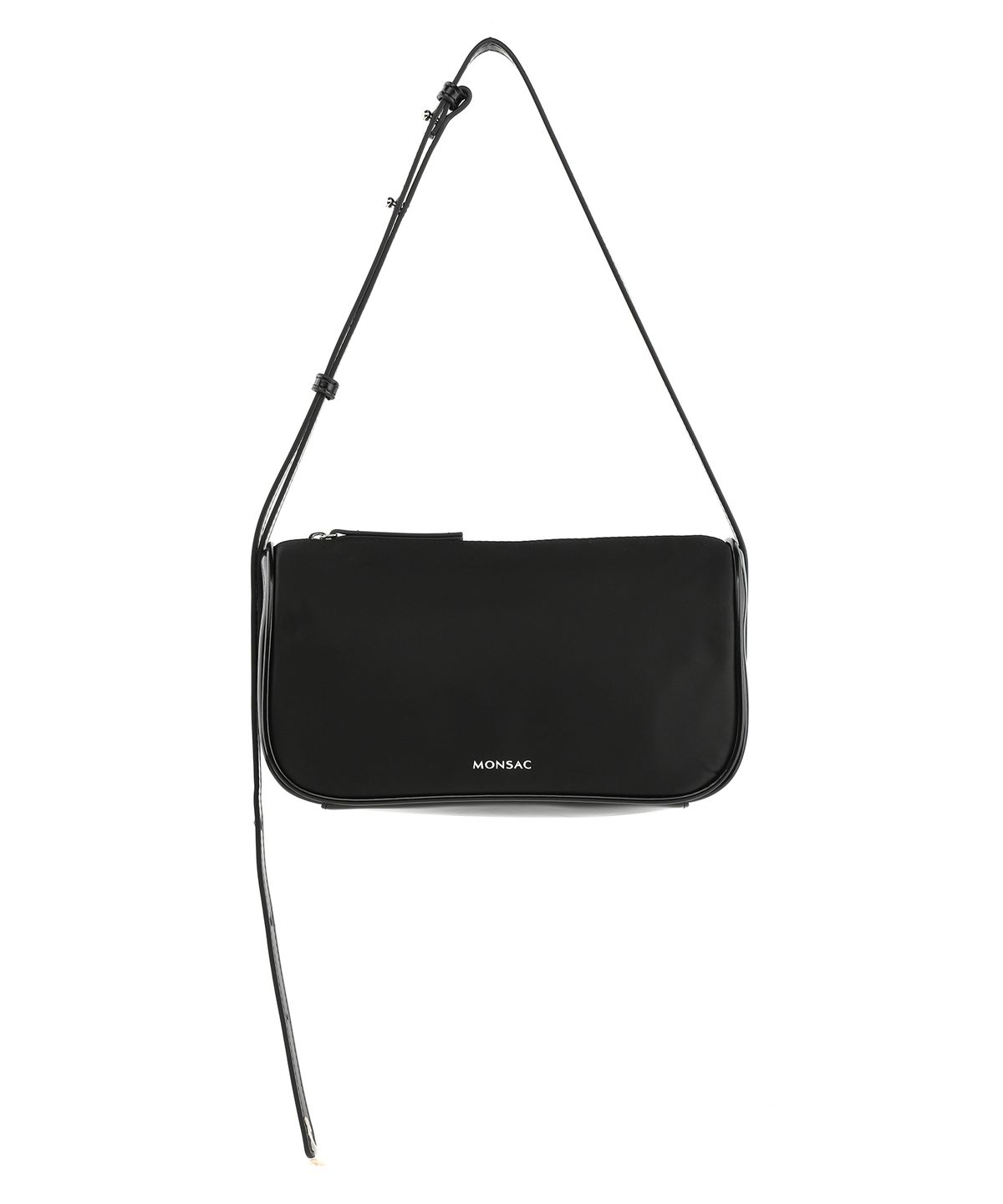 몽삭(MONSAC) 몽삭 클로이 Nylon 숄더백 미디움 블랙 AP15-2515-BN