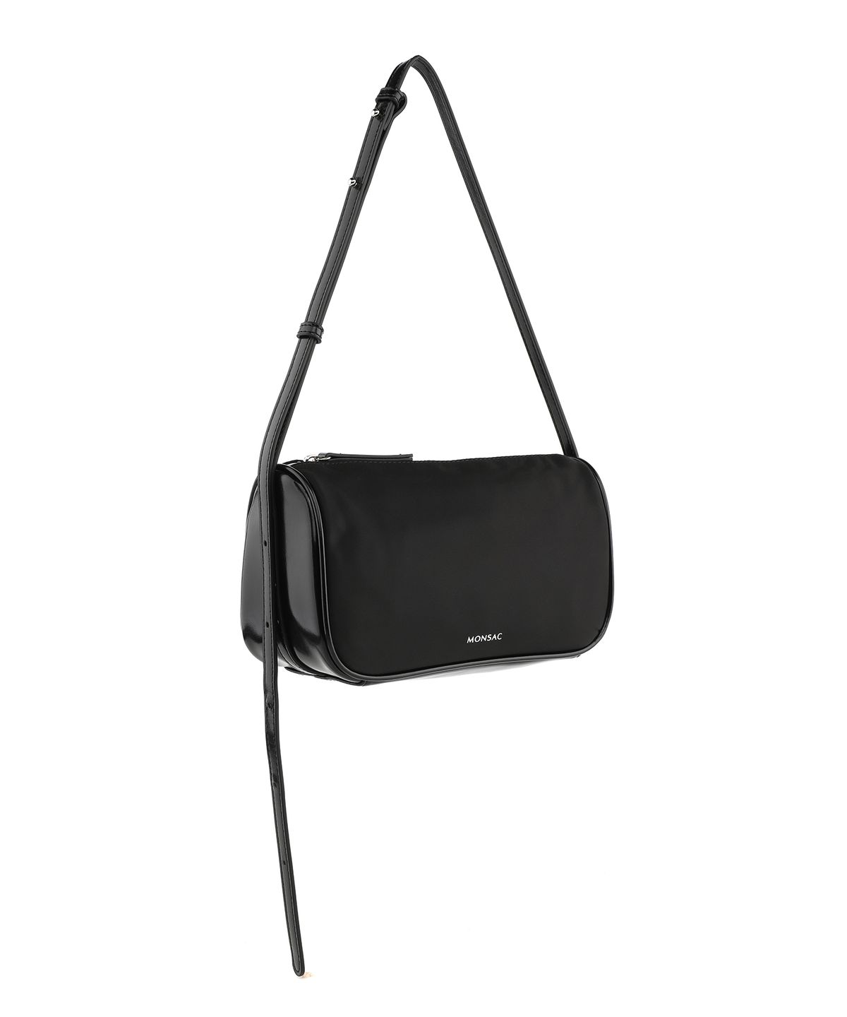 몽삭(MONSAC) 몽삭 클로이 Nylon 숄더백 미디움 블랙 AP15-2515-BN